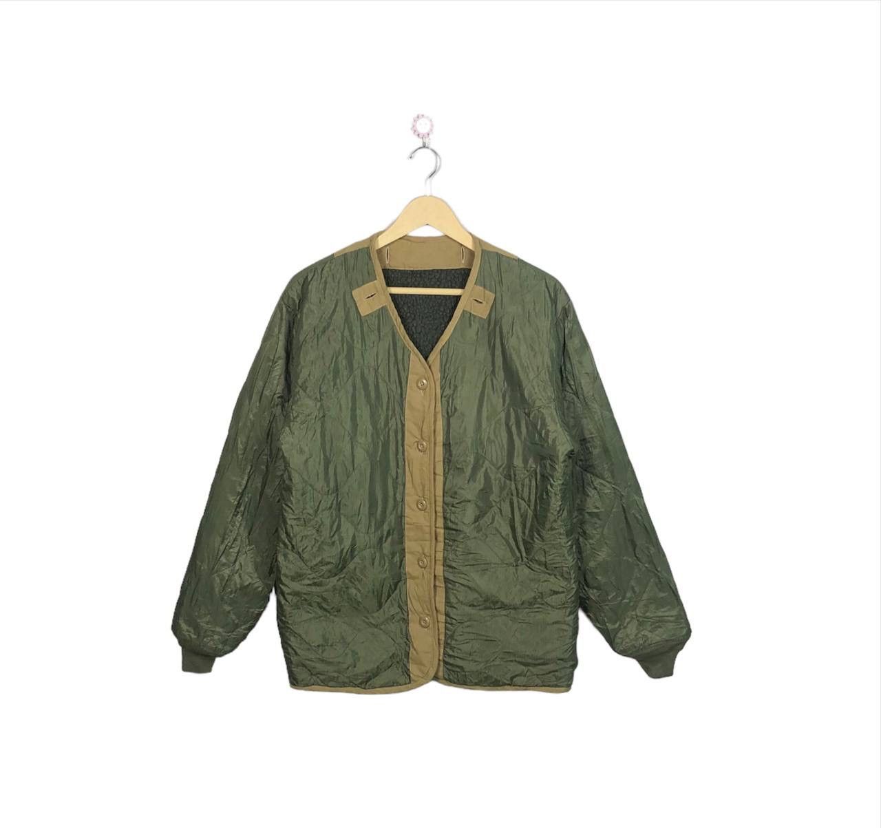 Alpha Industries × Army Of Me Alpha Industries Army Faux Fur Sherpa Reversible Jacket Size US L / EU 52-54 / 3 - 3 Thumbnail