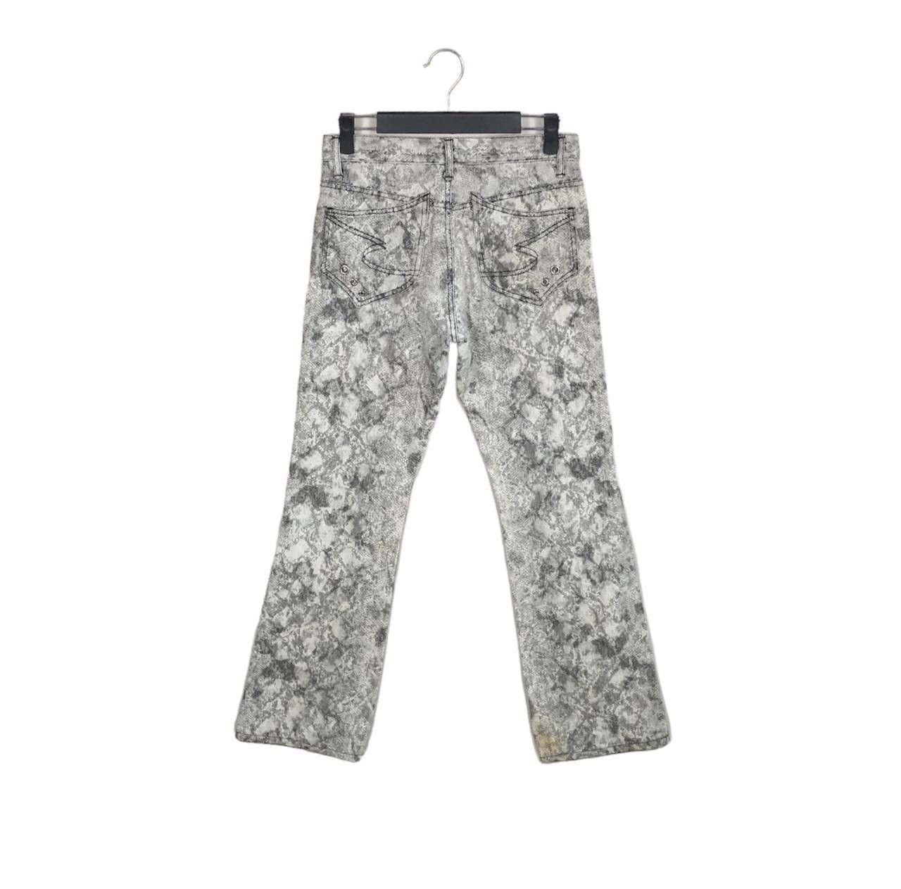 semanticdesign Semantic Design Japan Archive Snake Black White Jeans Size US 29 - 2 Thumbnail