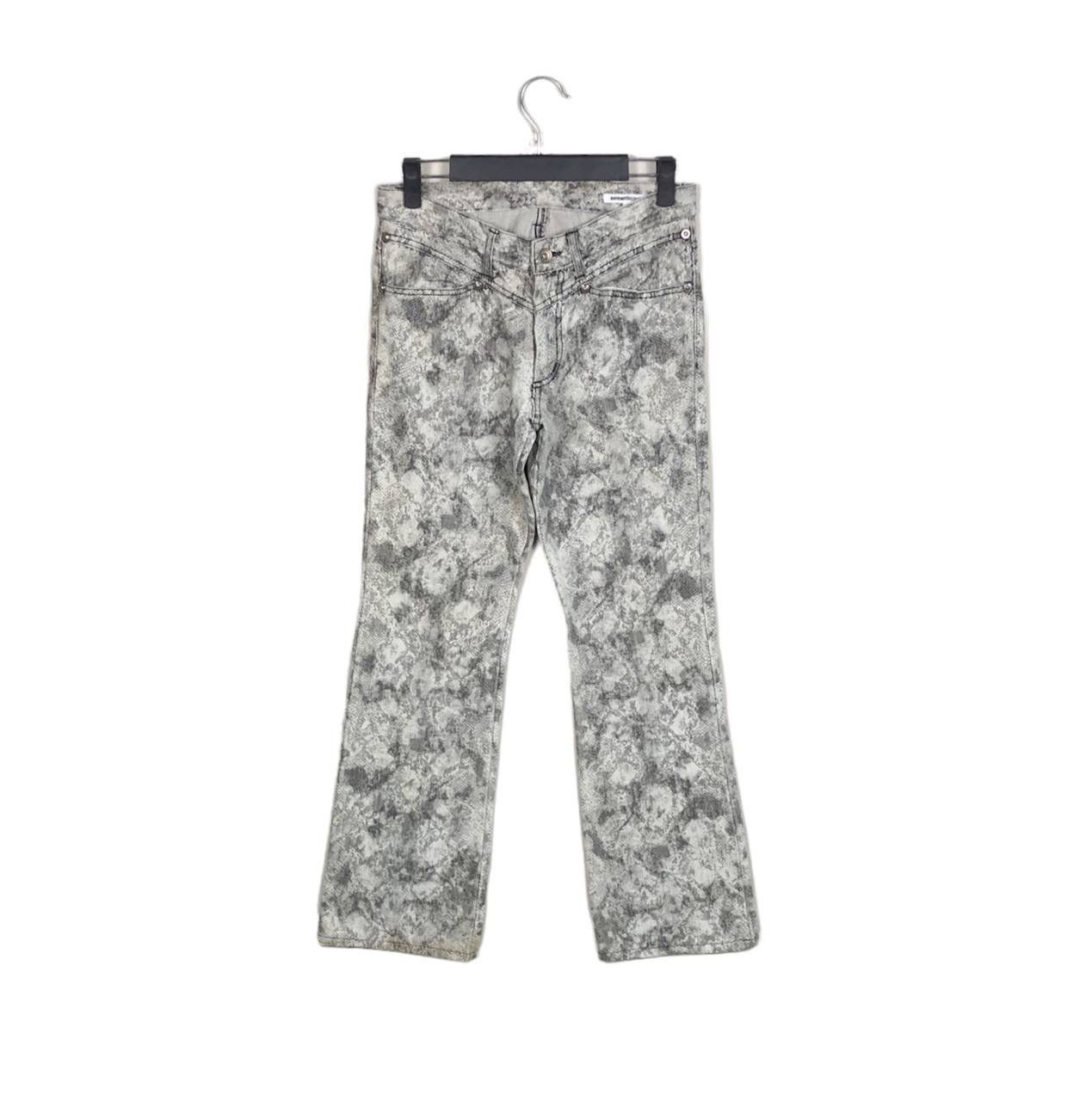semanticdesign Semantic Design Japan Archive Snake Black White Jeans Size US 29 - 1 Thumbnail