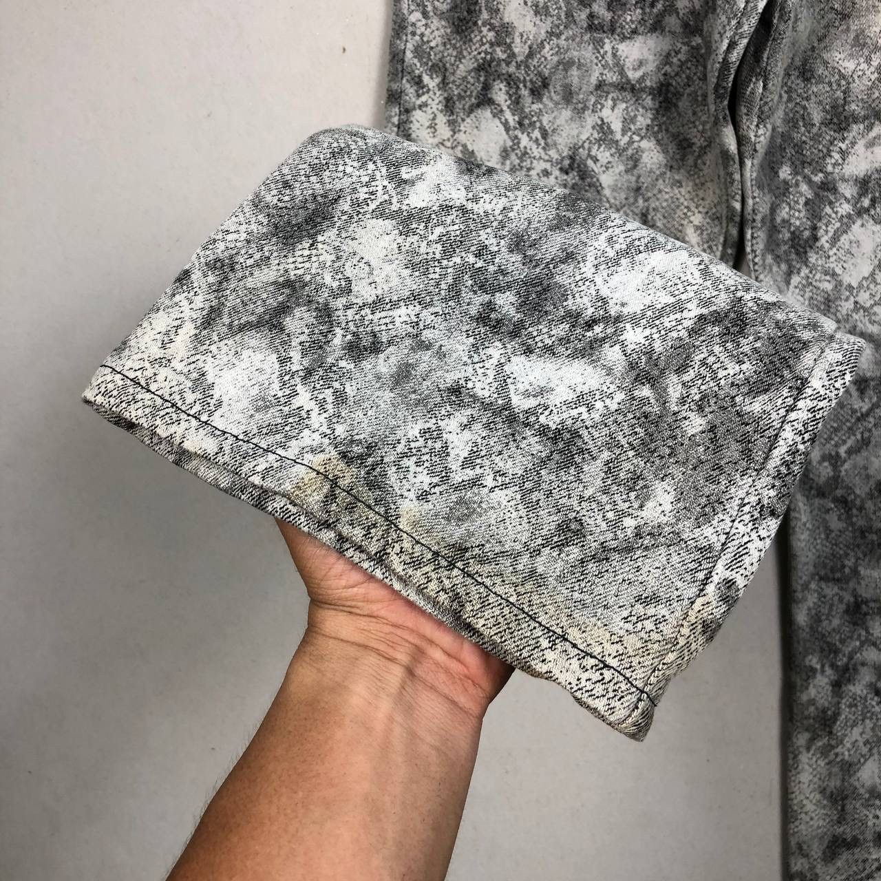semanticdesign Semantic Design Japan Archive Snake Black White Jeans Size US 29 - 7 Thumbnail