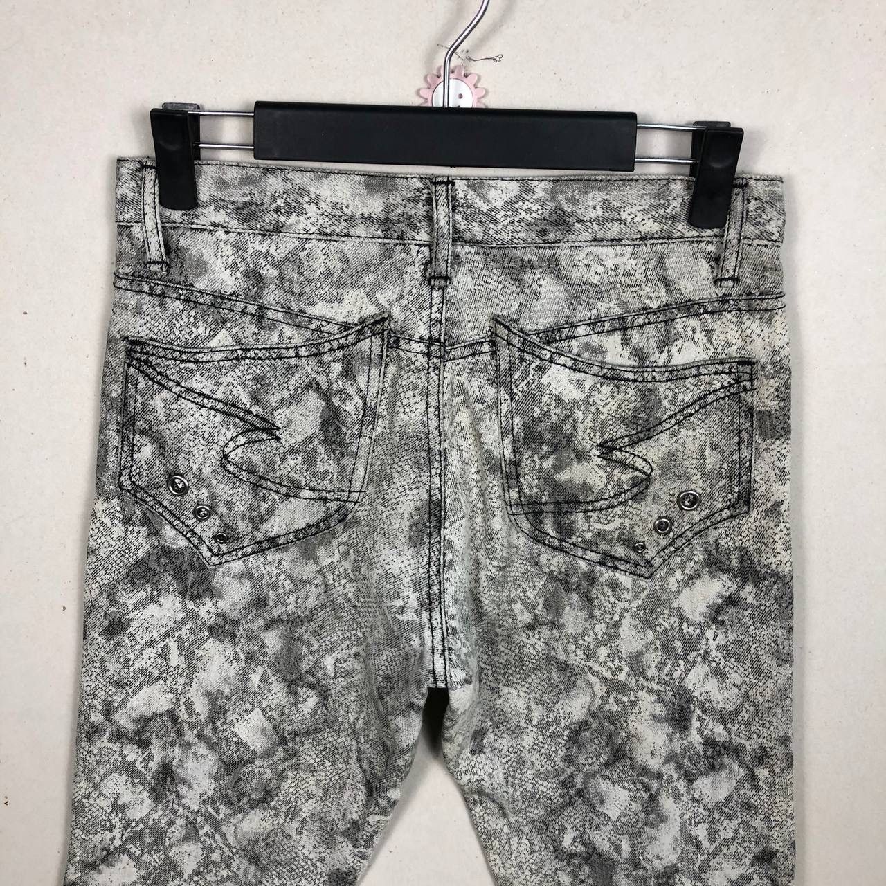semanticdesign Semantic Design Japan Archive Snake Black White Jeans Size US 29 - 4 Thumbnail