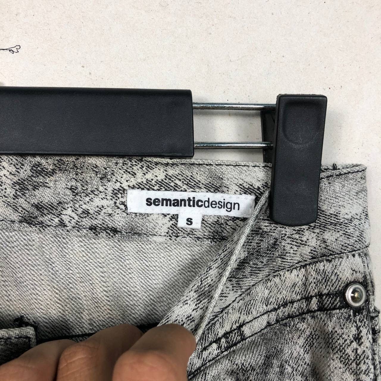 semanticdesign Semantic Design Japan Archive Snake Black White Jeans Size US 29 - 5 Thumbnail