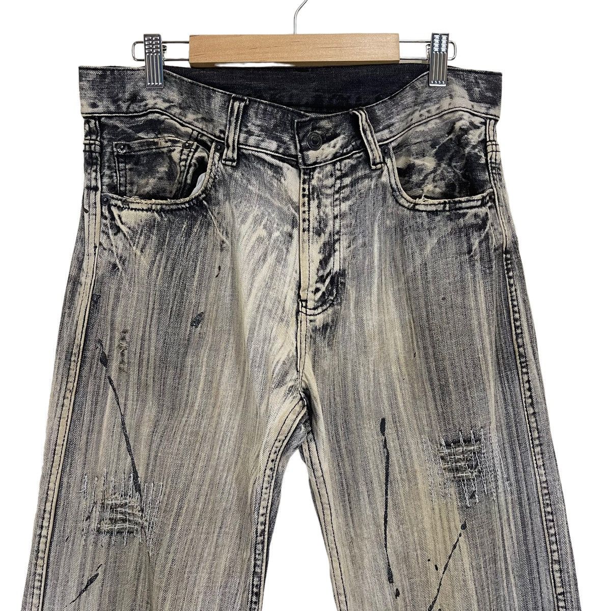 Japanese Brand Japanase Unbrand Denim Flare Jeans 30 Size 30" / US 8 / IT 44 - 2 Thumbnail