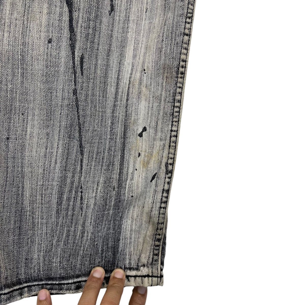 Japanese Brand Japanase Unbrand Denim Flare Jeans 30 Size 30" / US 8 / IT 44 - 6 Thumbnail