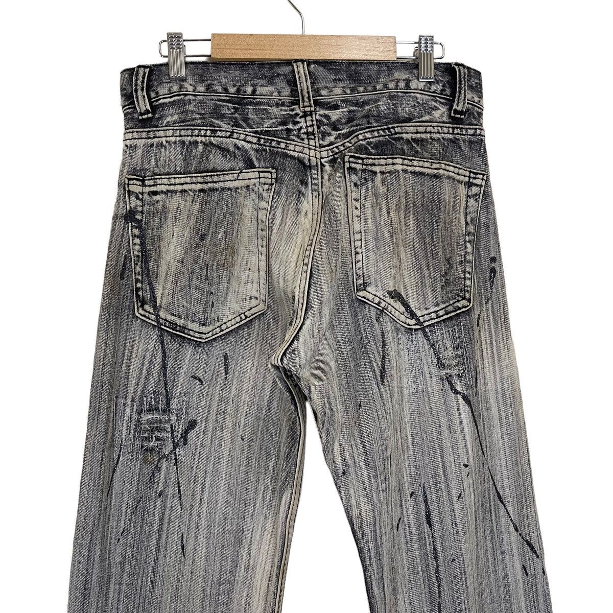 Japanese Brand Japanase Unbrand Denim Flare Jeans 30 Size 30" / US 8 / IT 44 - 10 Thumbnail