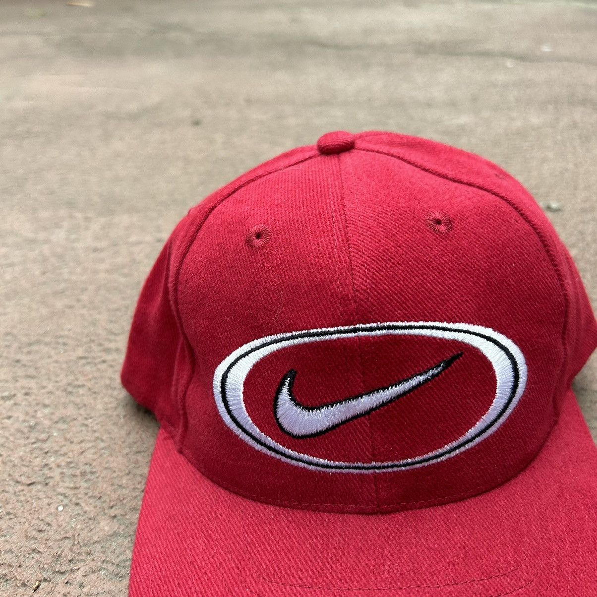 Nike × Vintage 90s nike logo snapback Size ONE SIZE - 3 Thumbnail