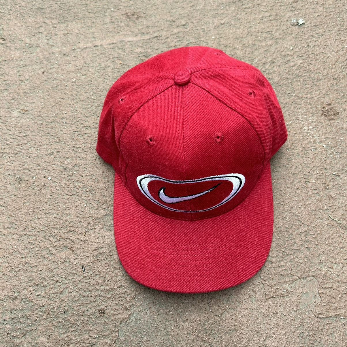 Nike × Vintage 90s nike logo snapback Size ONE SIZE - 2 Thumbnail