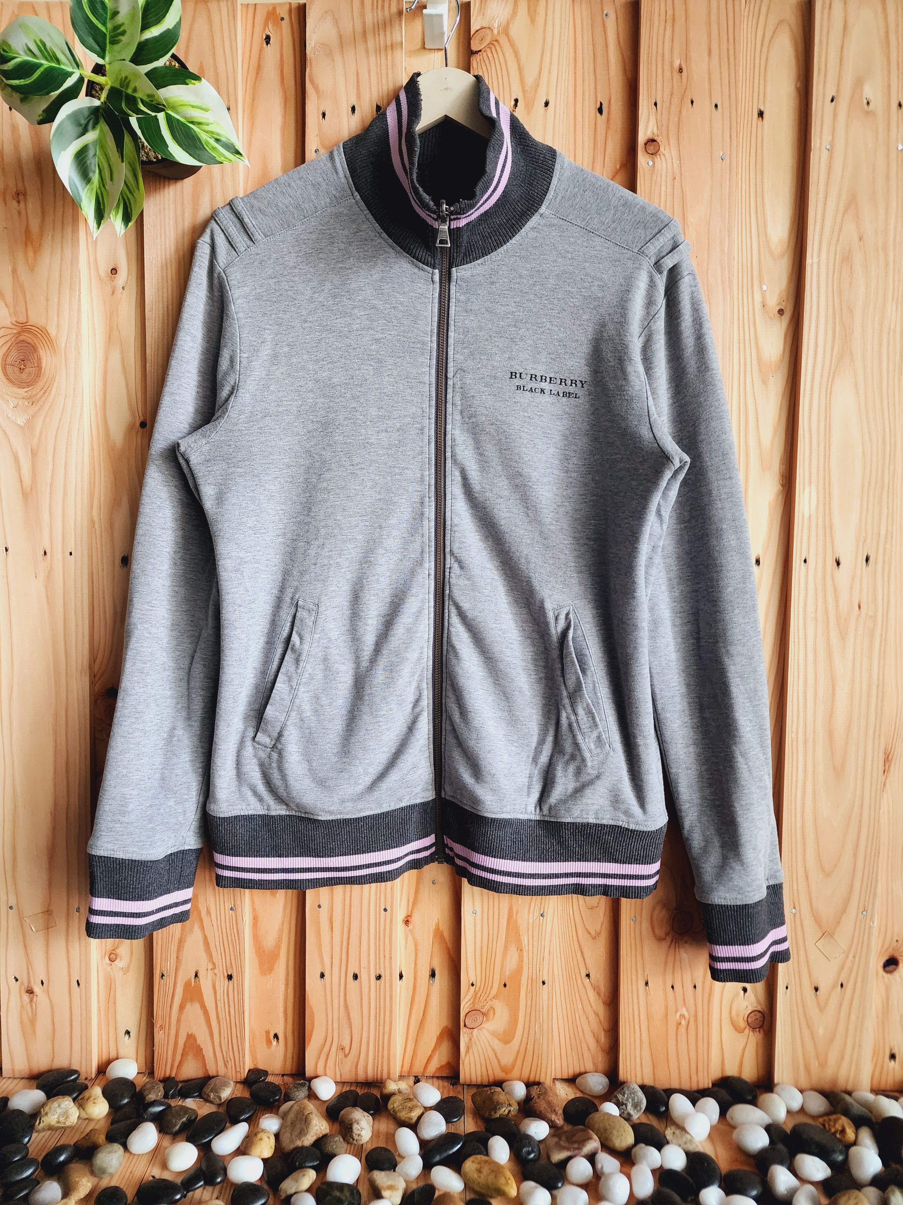 00s Burberry blacklabel トラックジャケット y2k 中古・古着通販】BURBERRY BLACK LABEL (バーバリーブラック