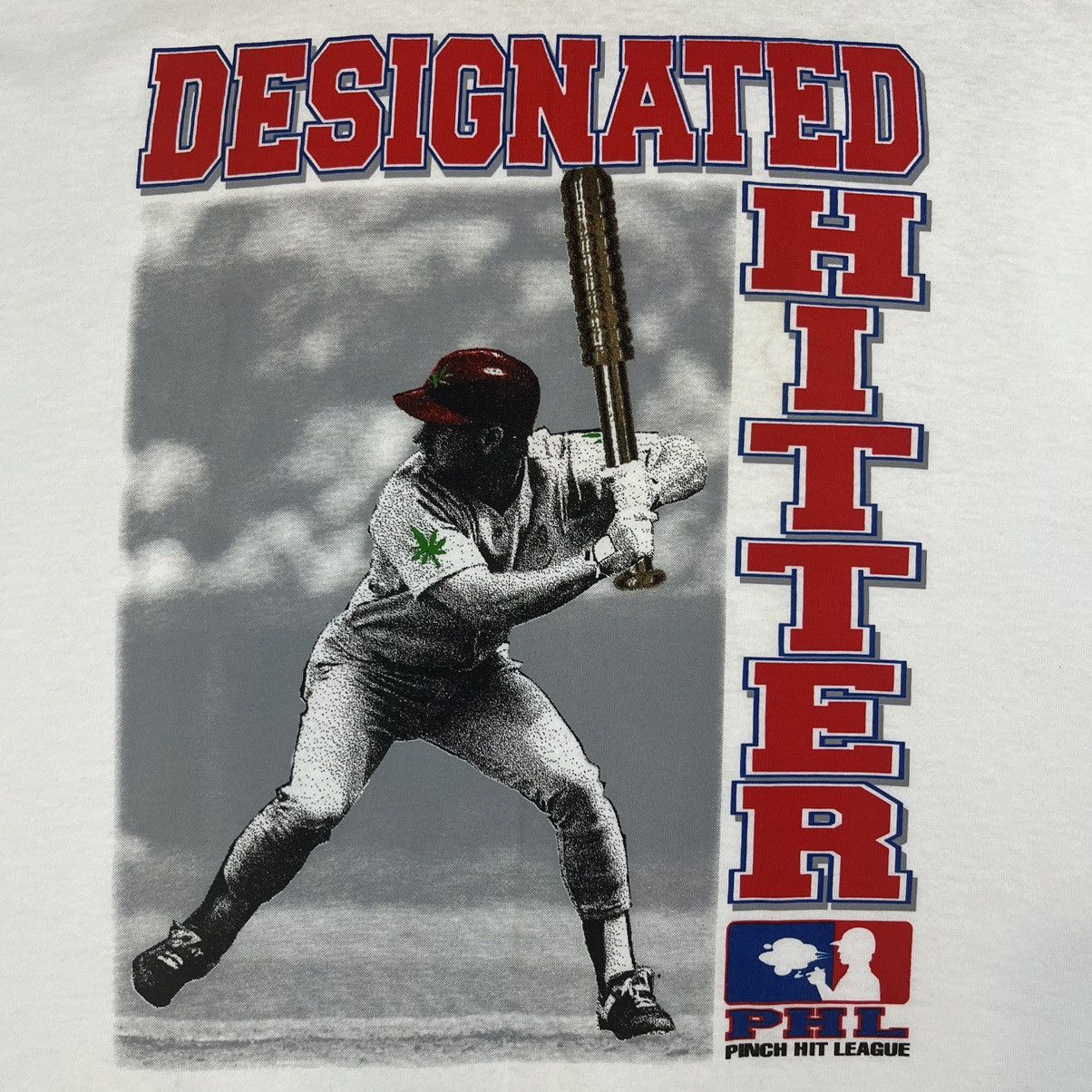Band Tees Vintage 90s Weed T Shirt Balzout MLB Parody Size XL Size US XL / EU 56 / 4 - 4 Thumbnail