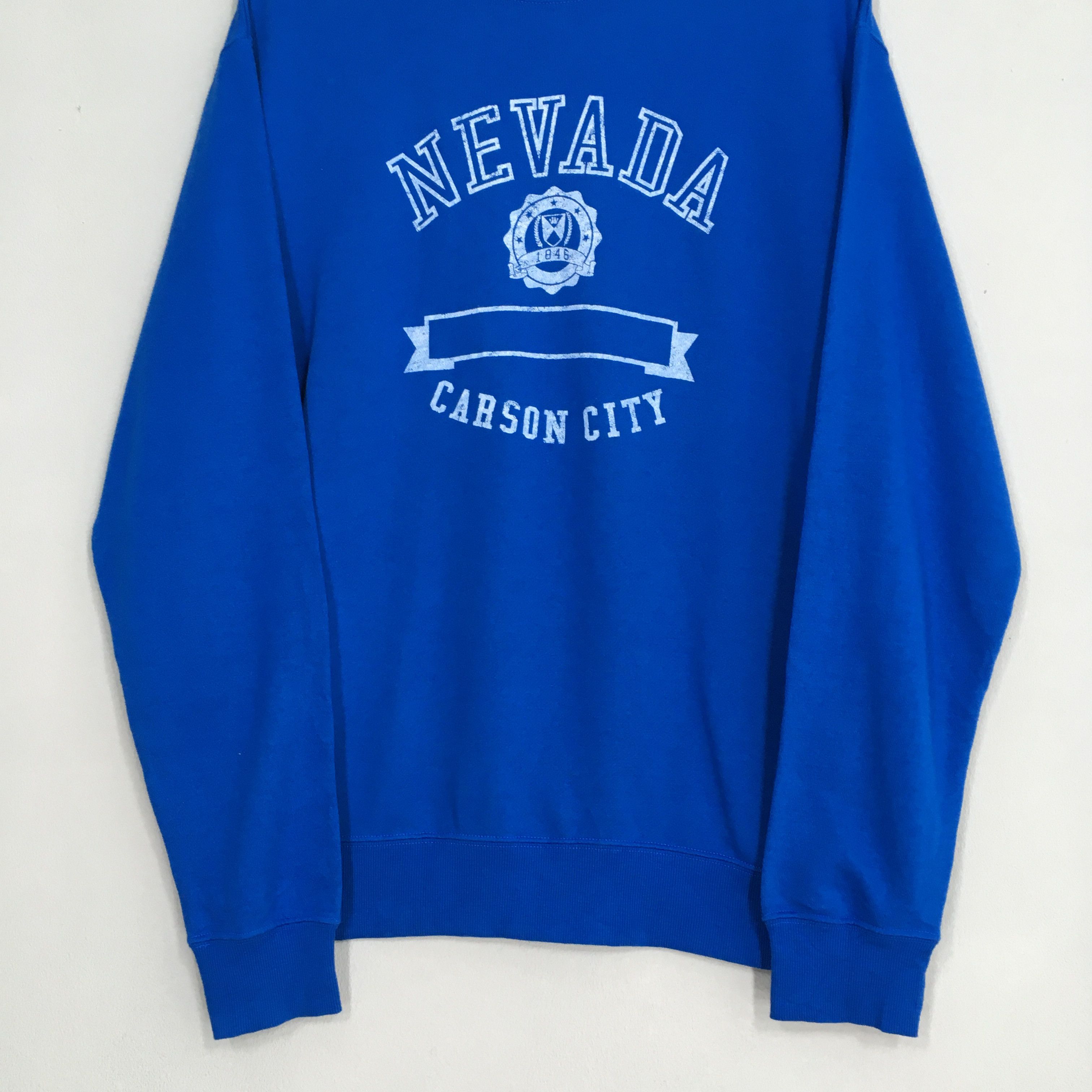 Other Vintage Carson City Nevada Blue Sweatshirt Large Size US L / EU 52-54 / 3 - 3 Thumbnail