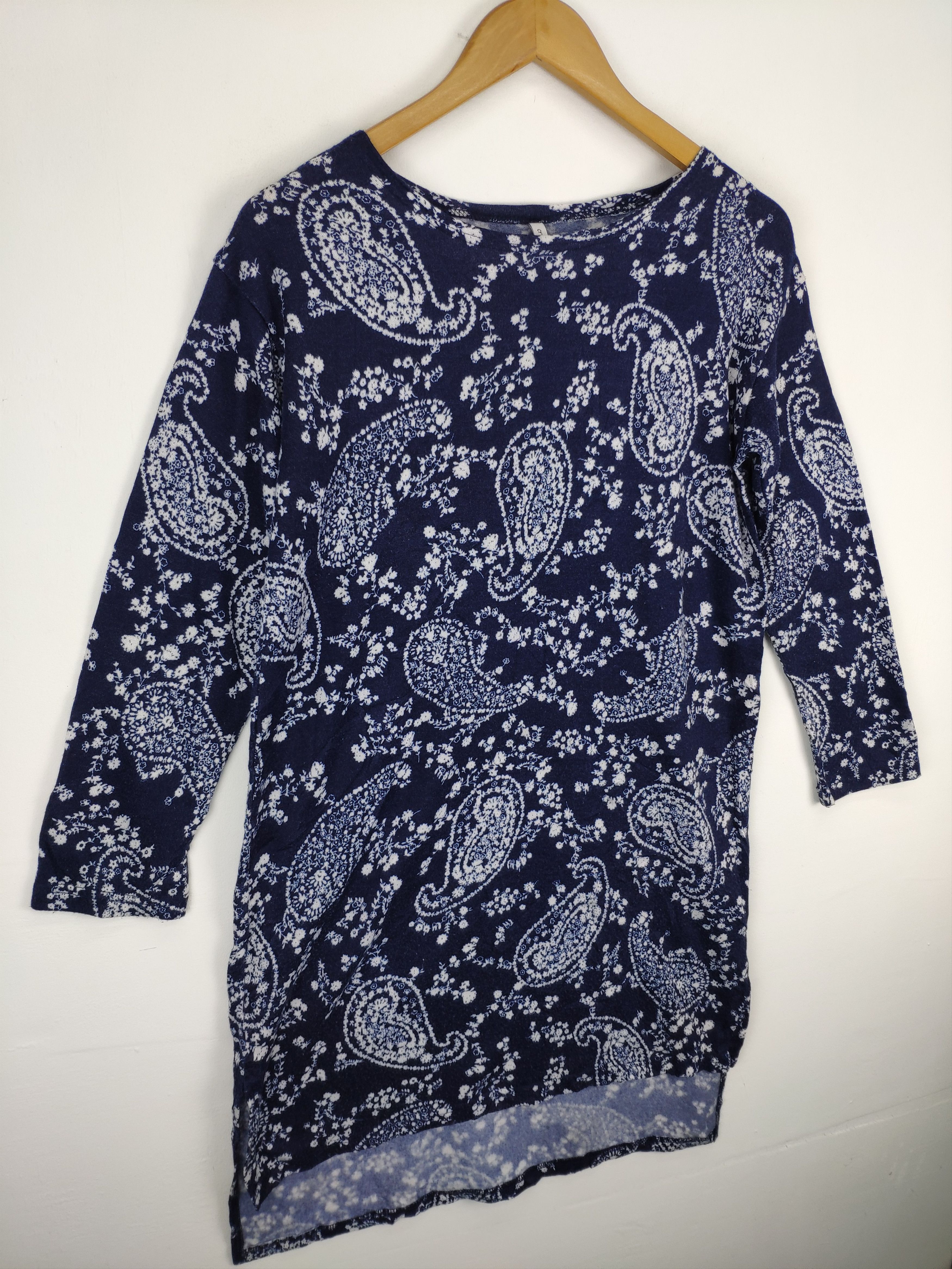 Designer × Japanese Brand × Vintage Vintage Mini Dress Paisley Style by Crescent Size M / US 6-8 / IT 42-44 - 3 Thumbnail