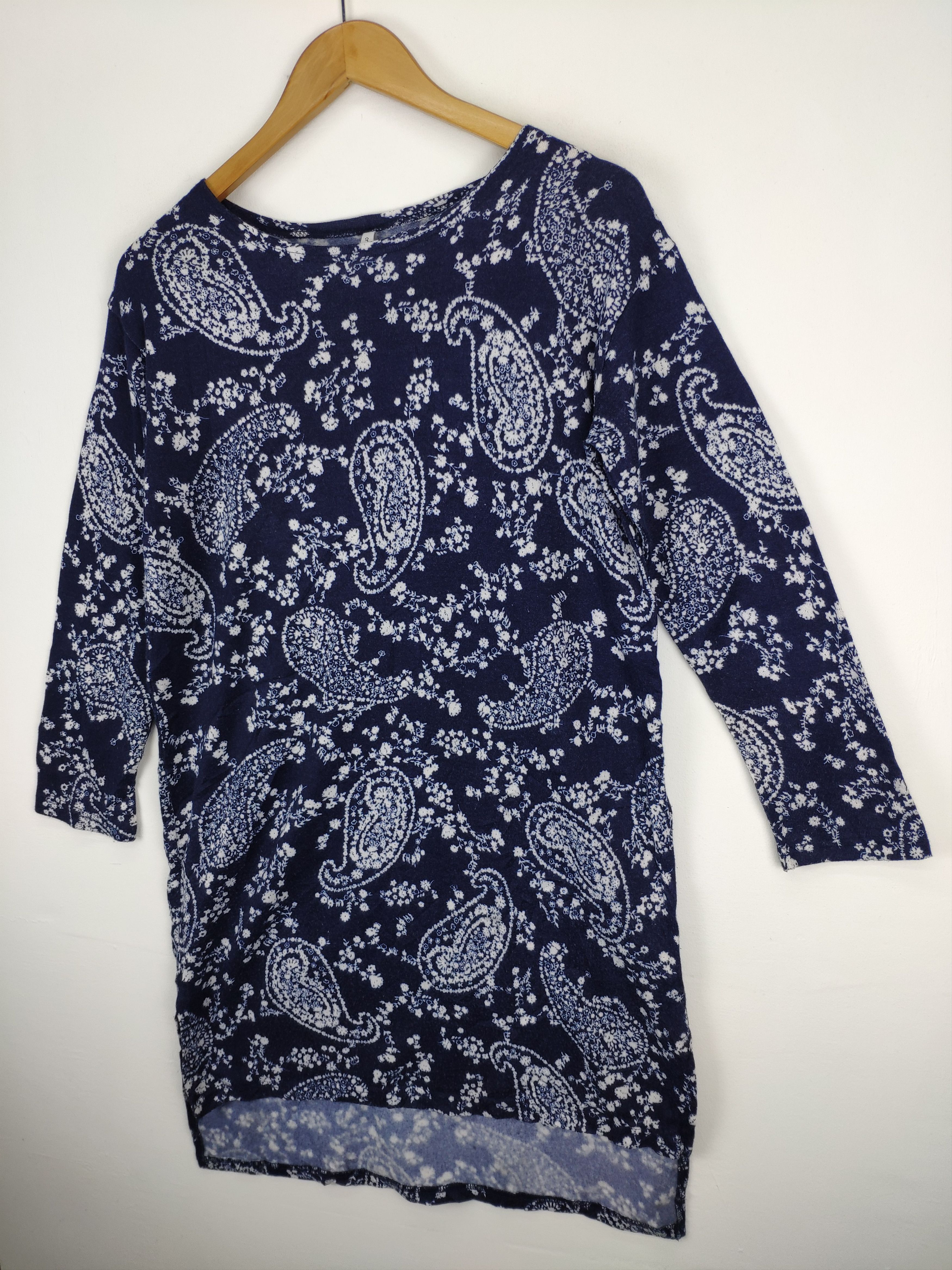 Designer × Japanese Brand × Vintage Vintage Mini Dress Paisley Style by Crescent Size M / US 6-8 / IT 42-44 - 2 Thumbnail