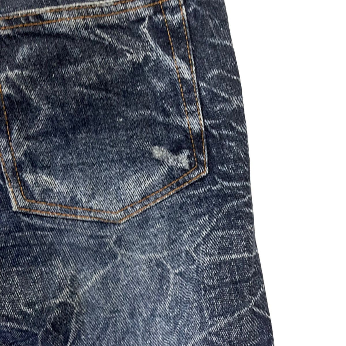 Hysteric Glamour × Japanese Brand 🔥DOPE🔥Real Double Waist! Nylaus Clothing Distressed Denim Size US 29 - 9 Thumbnail