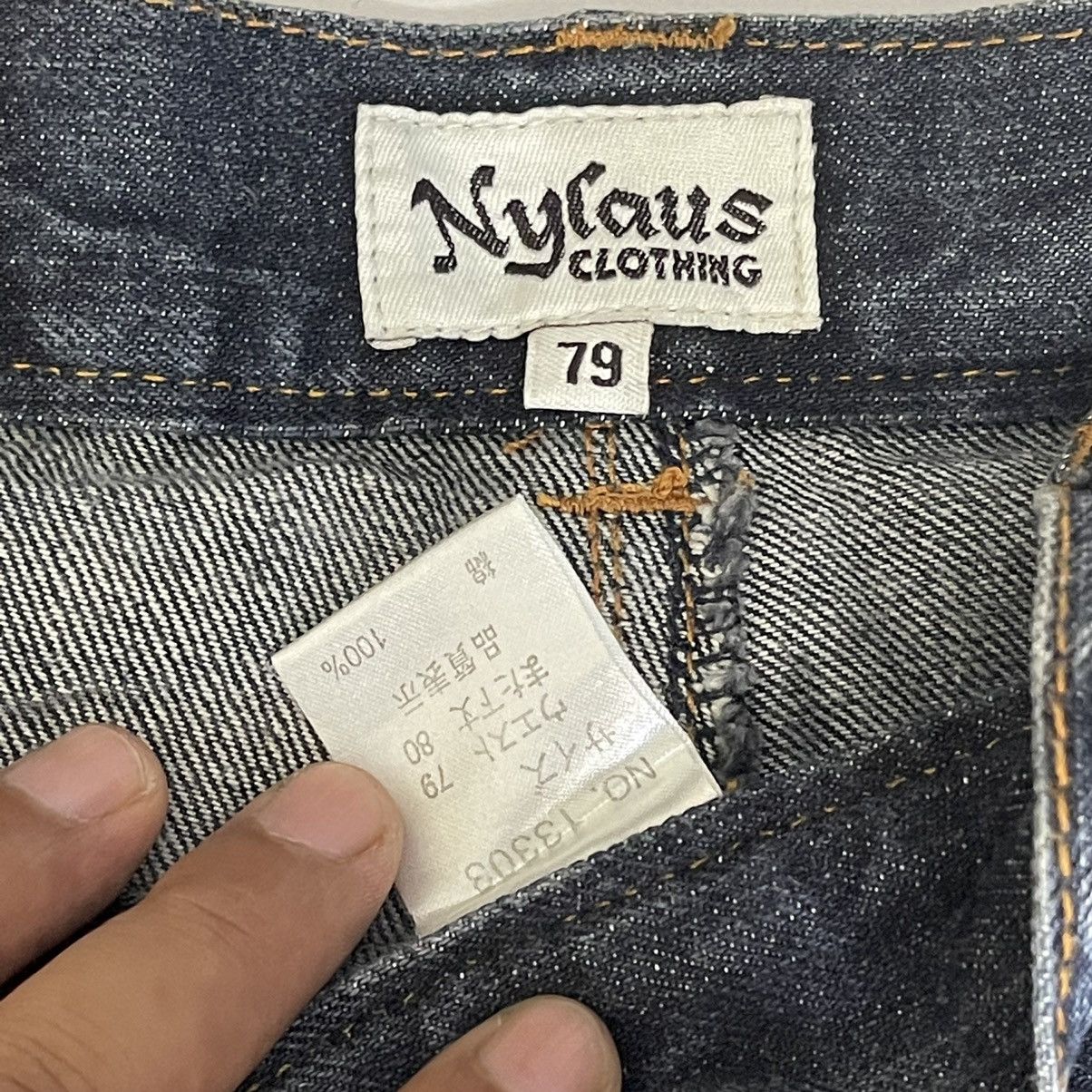 Hysteric Glamour × Japanese Brand 🔥DOPE🔥Real Double Waist! Nylaus Clothing Distressed Denim Size US 29 - 15 Thumbnail