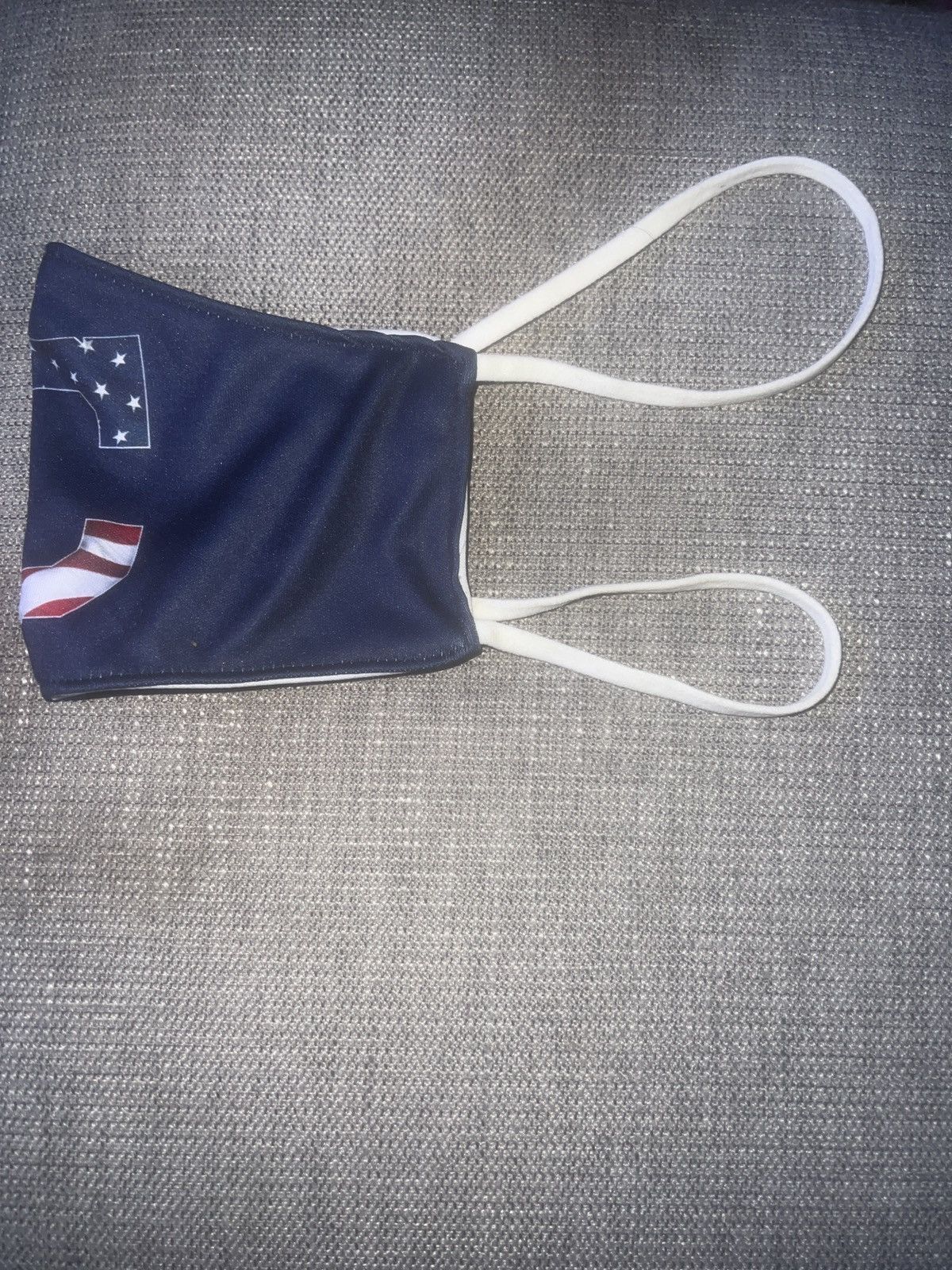 MLB Cleveland Indians Patriotic C Logo Mask Size ONE SIZE - 3 Thumbnail