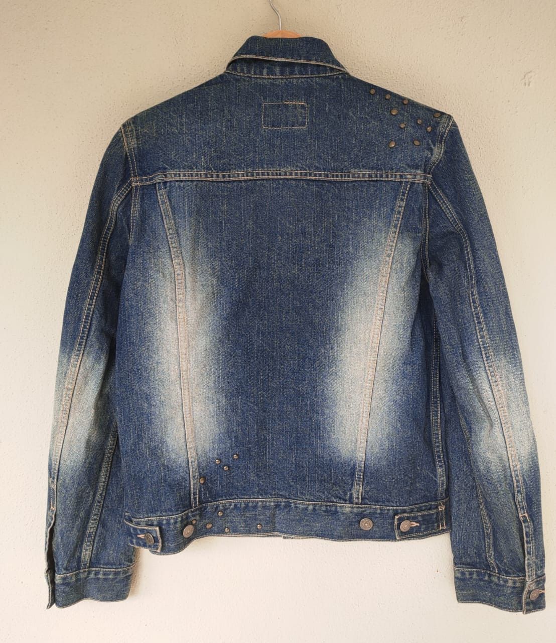 Japanese Brand PPFM Denim Jacket Size US S / EU 44-46 / 1 - 2 Thumbnail
