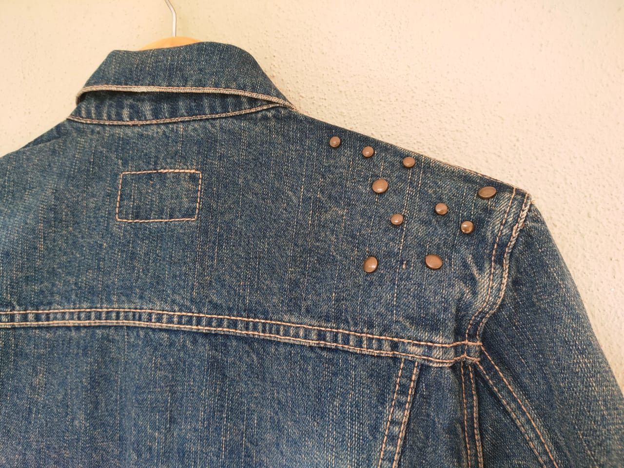 Japanese Brand PPFM Denim Jacket Size US S / EU 44-46 / 1 - 5 Thumbnail