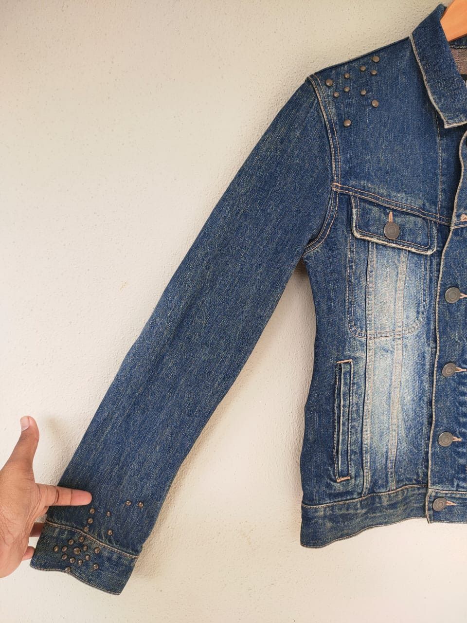 Japanese Brand PPFM Denim Jacket Size US S / EU 44-46 / 1 - 3 Thumbnail