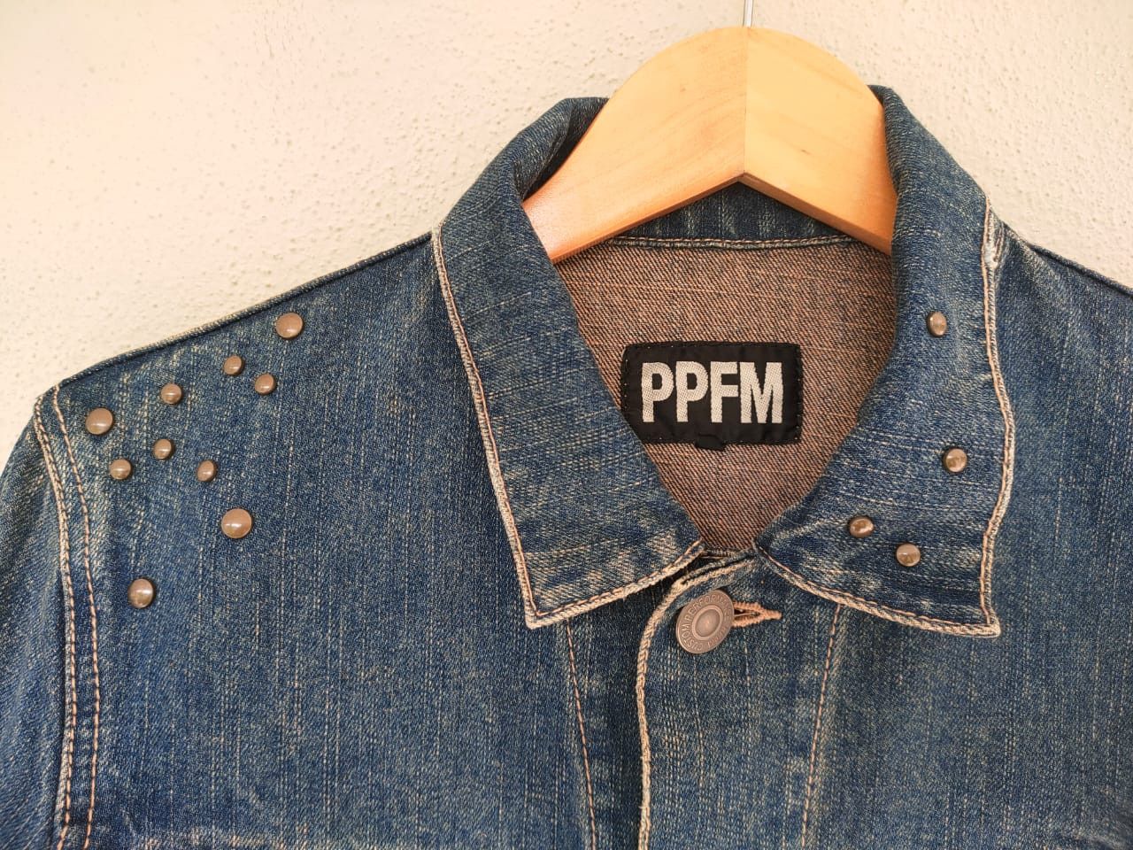 Japanese Brand PPFM Denim Jacket Size US S / EU 44-46 / 1 - 8 Thumbnail