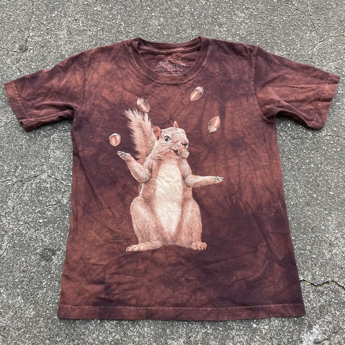 The Mountain Nut Squirrel Juggler Tye Dye Shirt