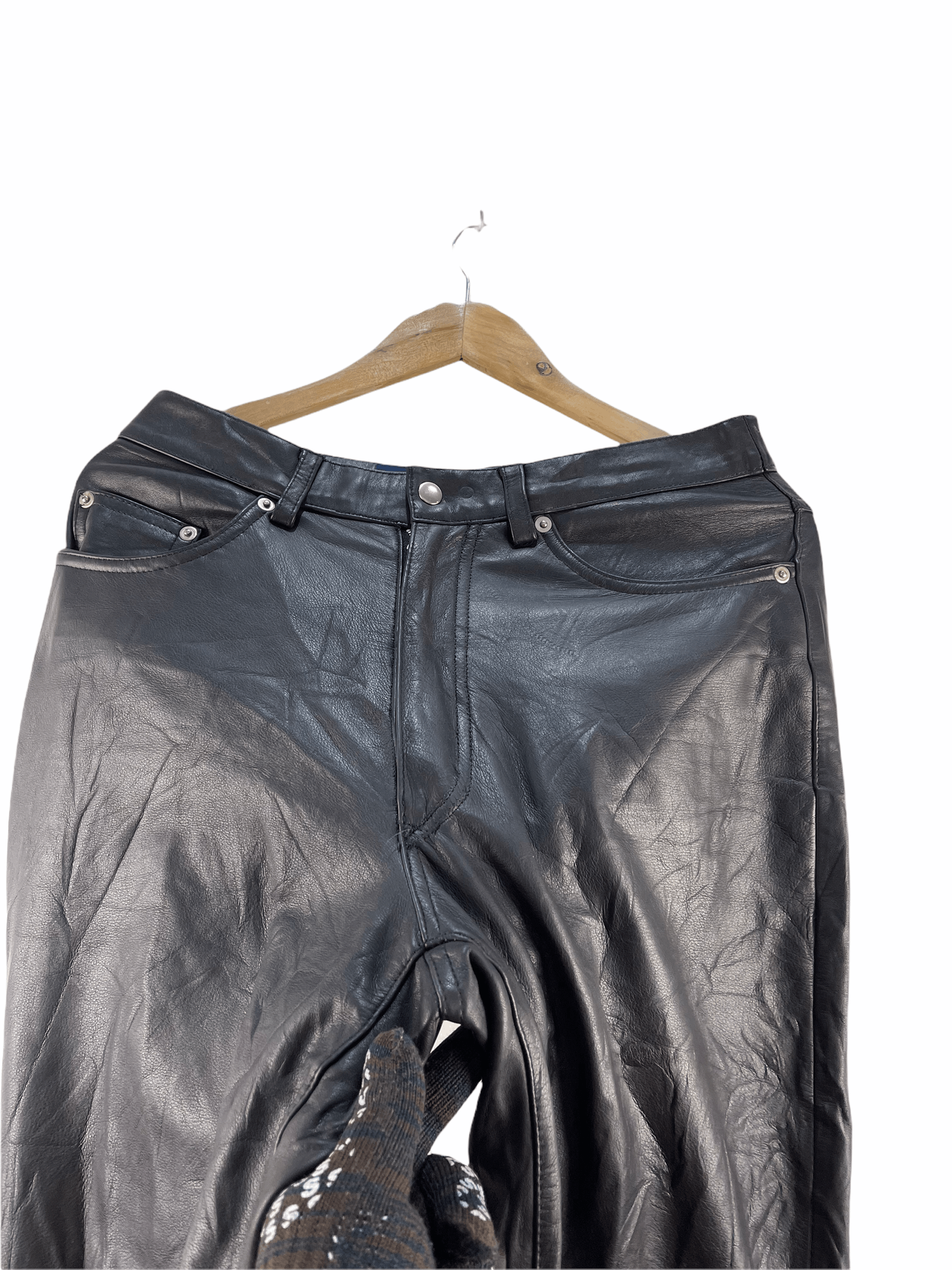Beams Plus Beams Leather Pant Size 32" / US 10 / IT 46 - 7 Thumbnail
