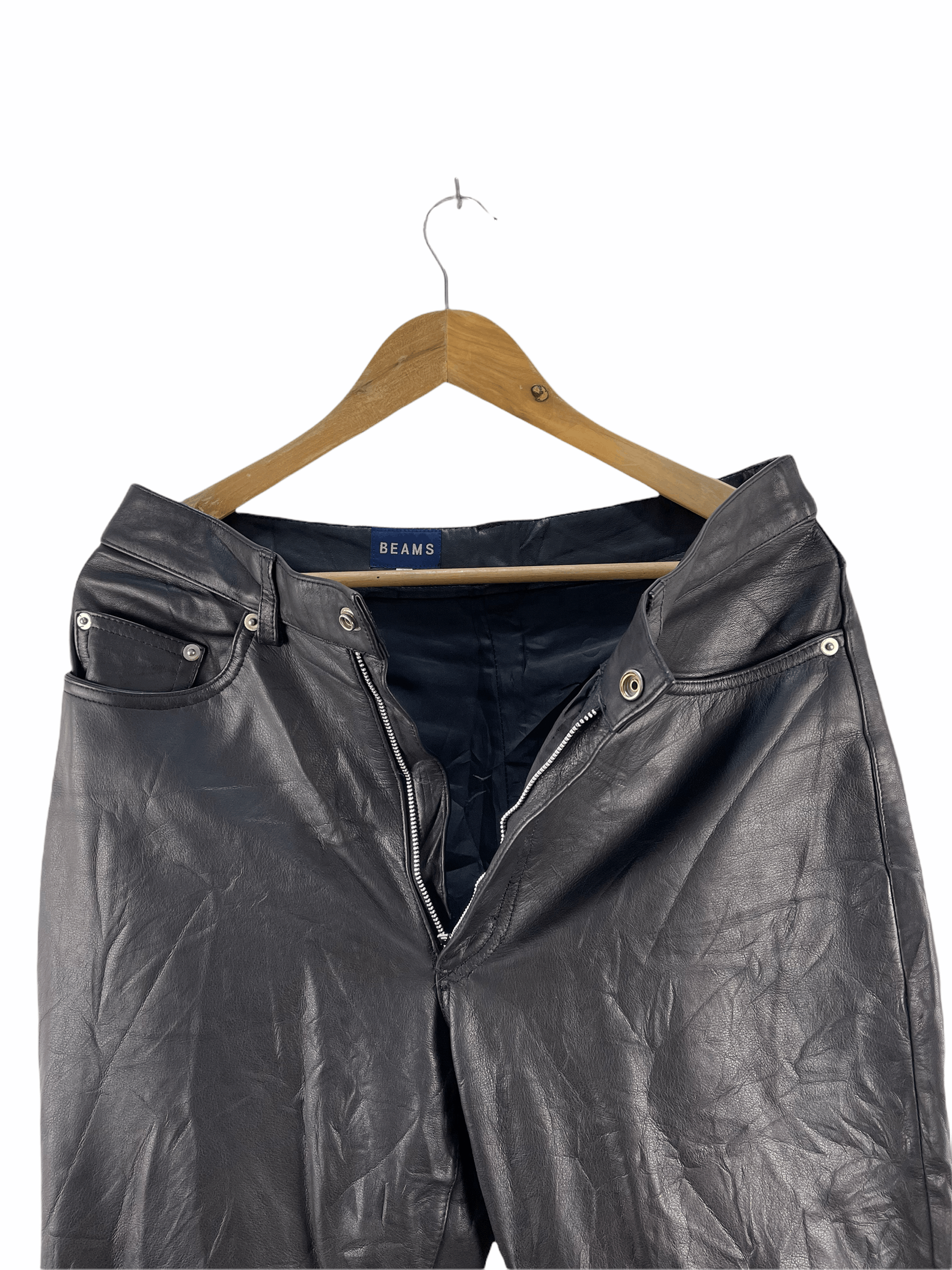 Beams Plus Beams Leather Pant Size 32" / US 10 / IT 46 - 8 Thumbnail