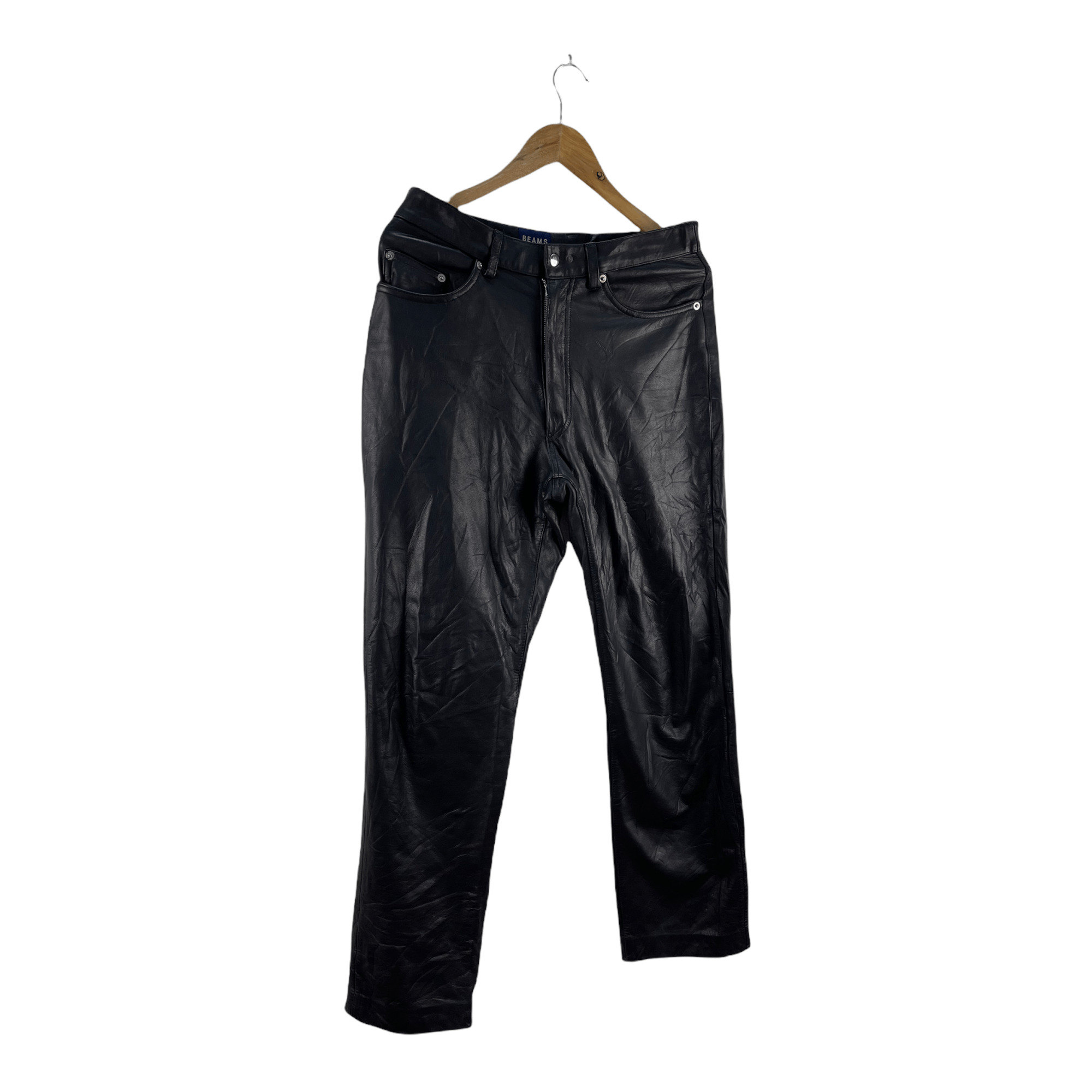 Beams Plus Beams Leather Pant Size 32" / US 10 / IT 46 - 3 Thumbnail