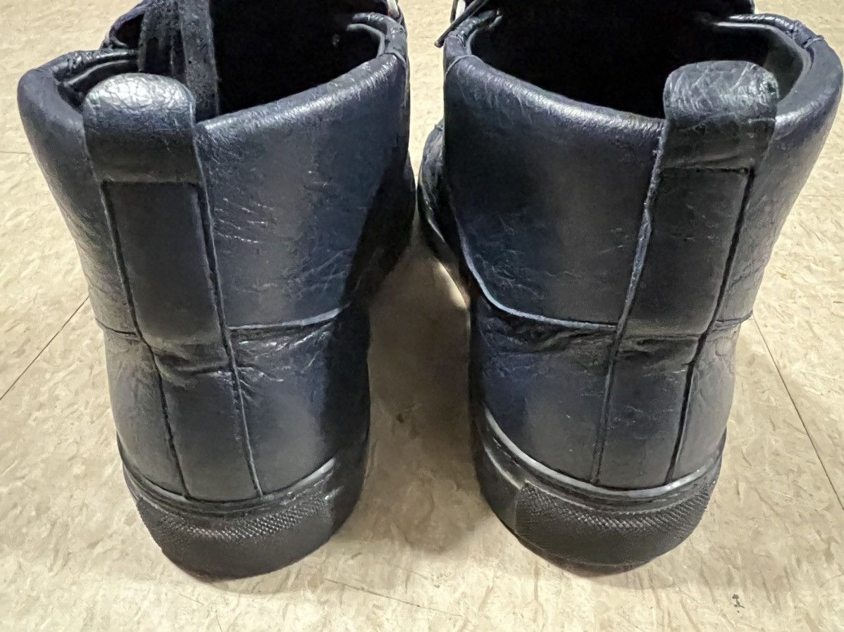 Balenciaga Balenciaga Arena designer sneakers navy blue black Size US 9 / EU 42 - 4 Thumbnail