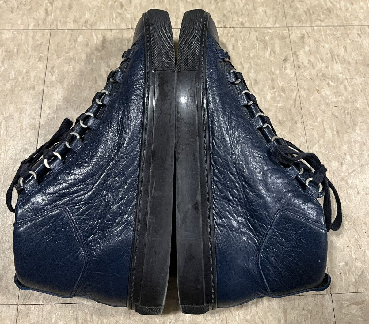 Balenciaga Balenciaga Arena designer sneakers navy blue black Size US 9 / EU 42 - 6 Thumbnail
