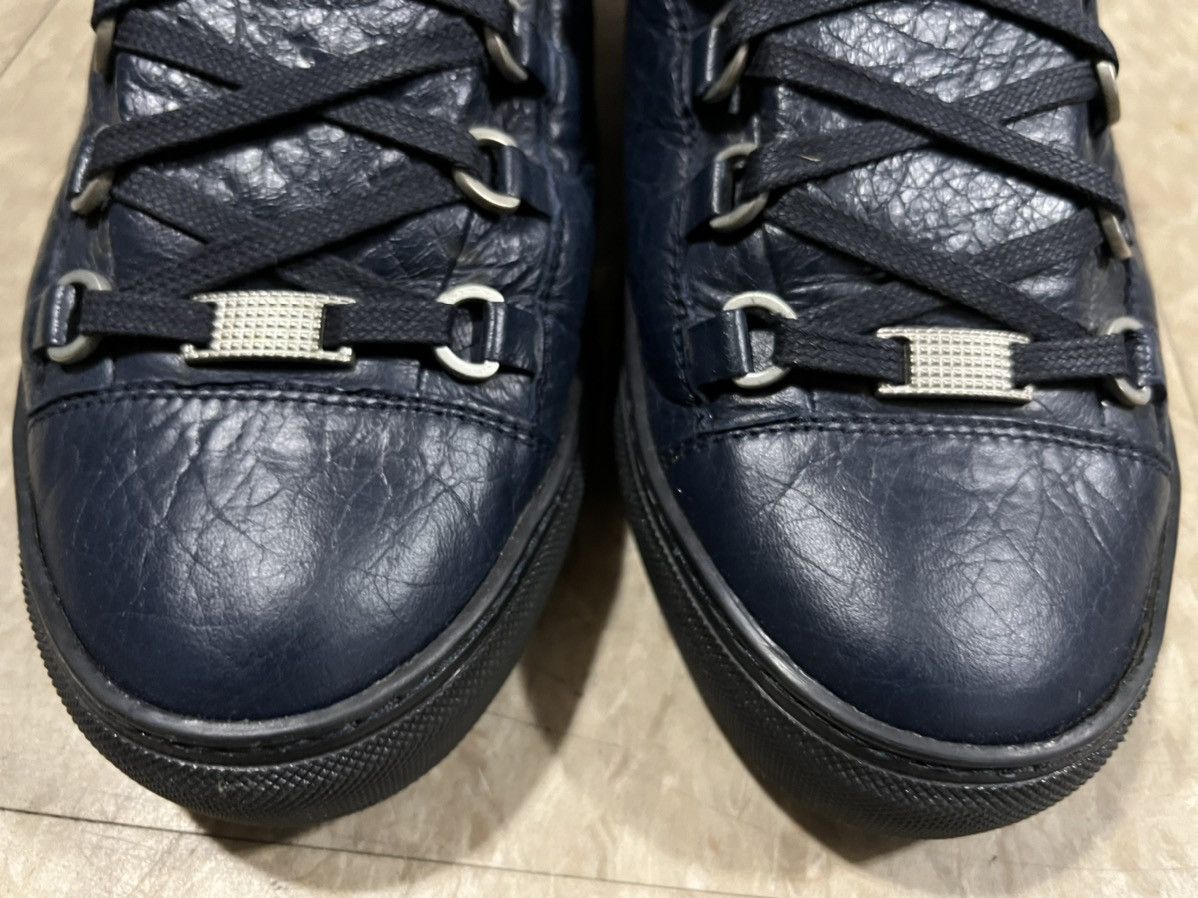 Balenciaga Balenciaga Arena designer sneakers navy blue black Size US 9 / EU 42 - 3 Thumbnail