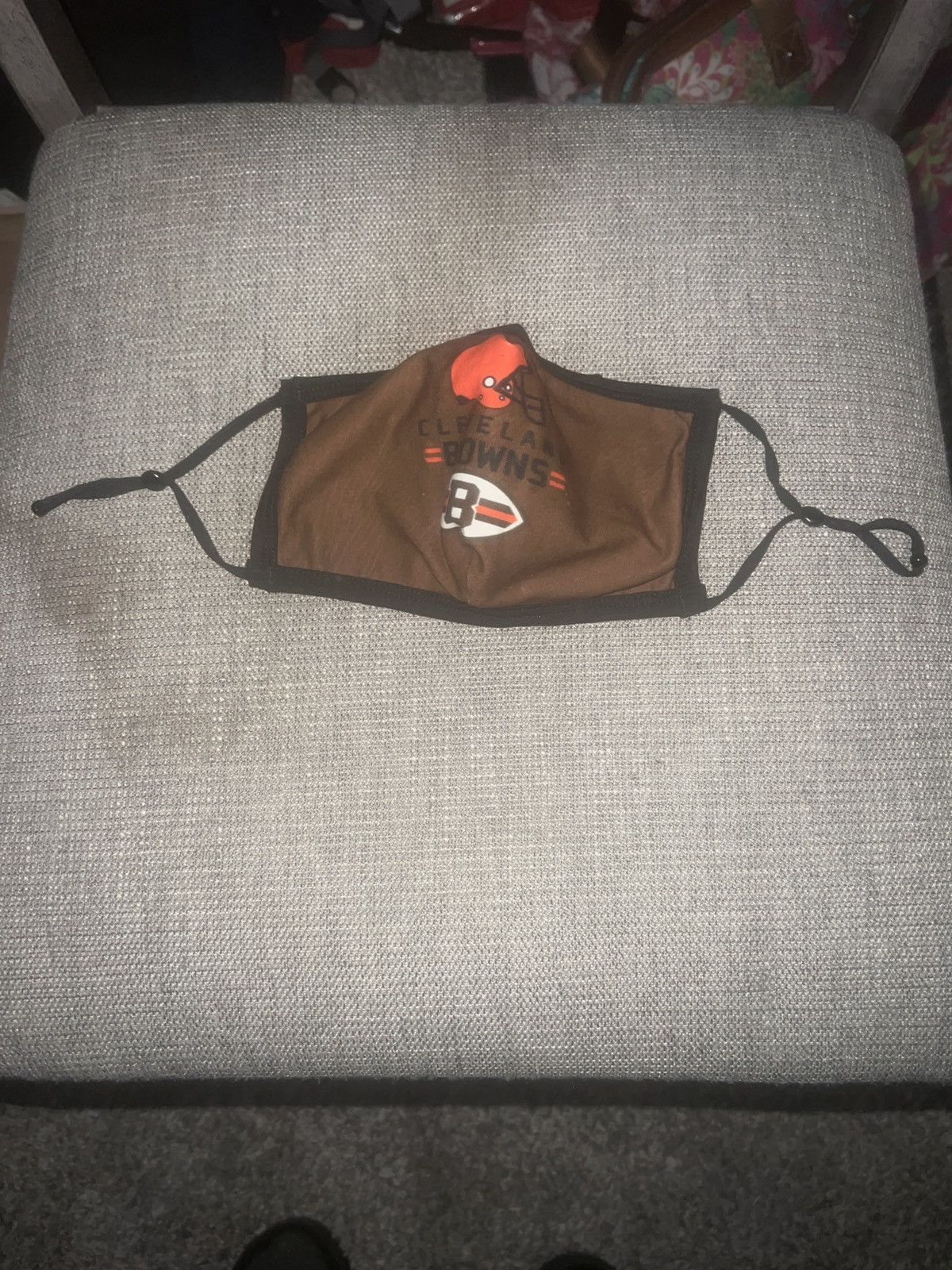 NFL Cleveland Browns Adjustable Mask Size ONE SIZE - 1 Thumbnail