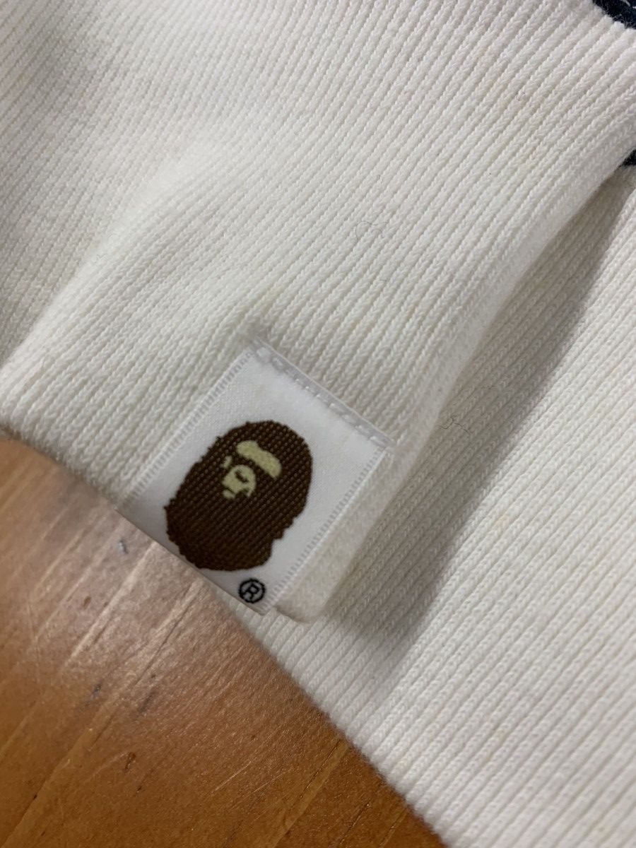 Bape Bape Naval Striped Hooded Sweatshirt Size US M / EU 48-50 / 2 - 9 Thumbnail