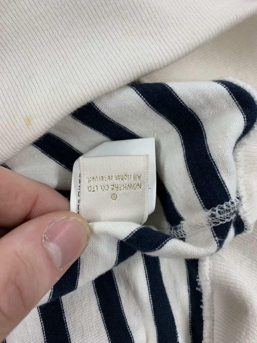 Bape Bape Naval Striped Hooded Sweatshirt Size US M / EU 48-50 / 2 - 8 Thumbnail