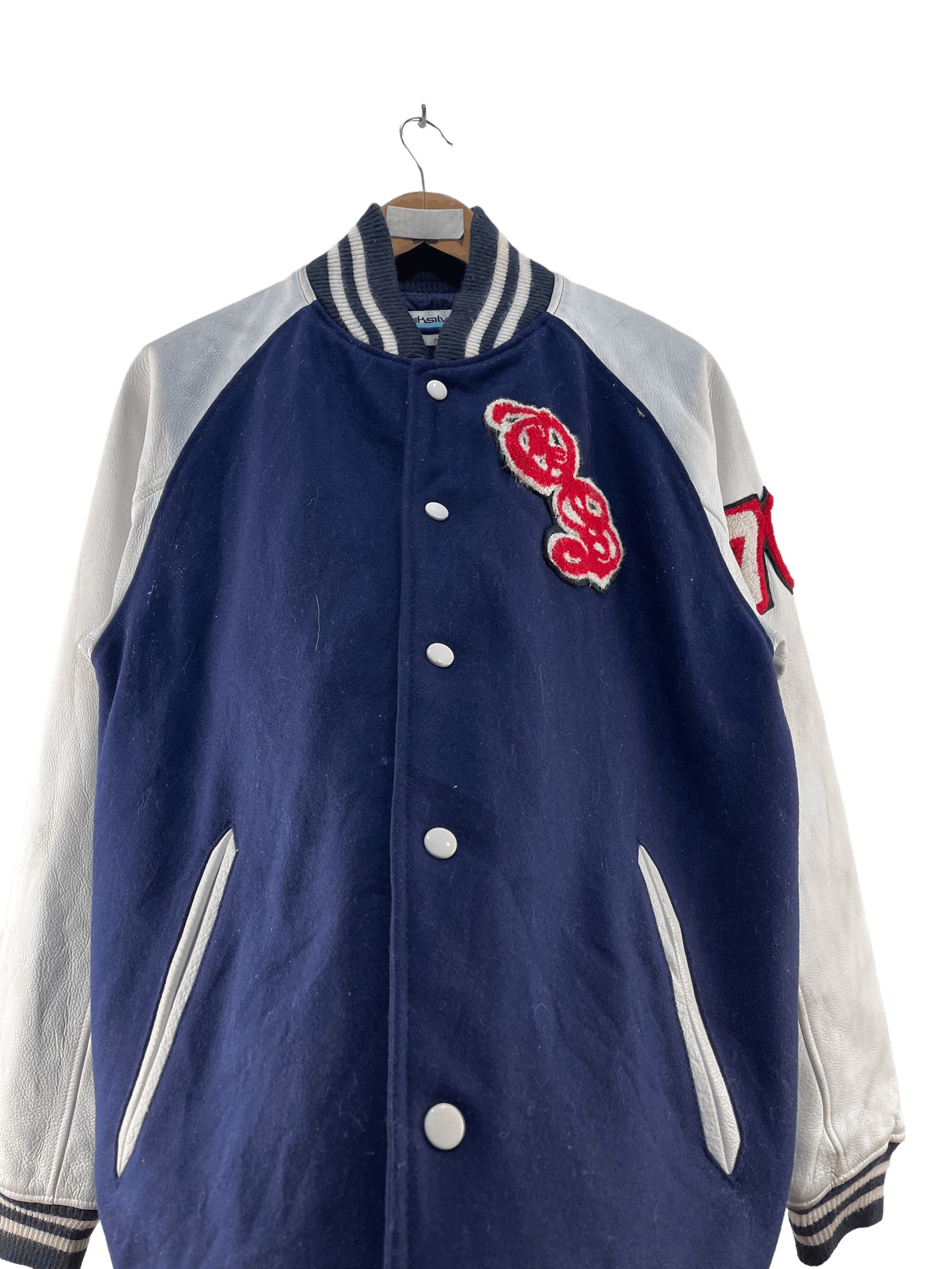 Quiksilver Vintage Quiksilver Boardriding Company Varsity Jacket Size M / US 6-8 / IT 42-44 - 8 Thumbnail