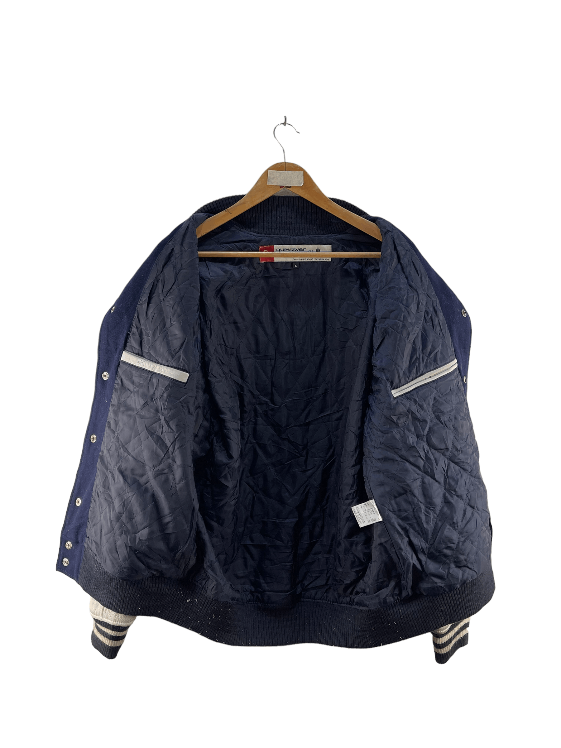 Quiksilver Vintage Quiksilver Boardriding Company Varsity Jacket Size M / US 6-8 / IT 42-44 - 3 Thumbnail