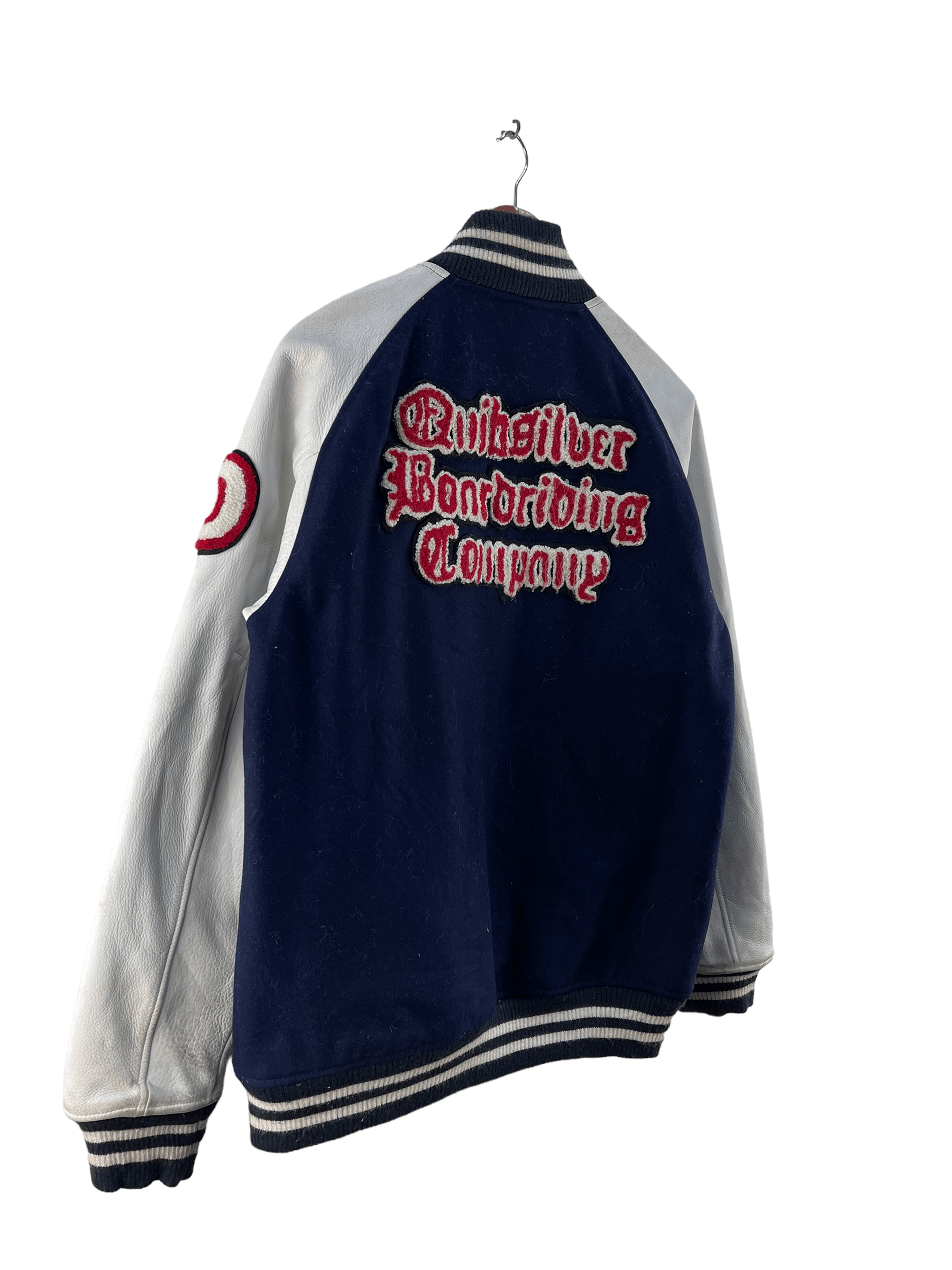 Quiksilver Vintage Quiksilver Boardriding Company Varsity Jacket Size M / US 6-8 / IT 42-44 - 4 Thumbnail