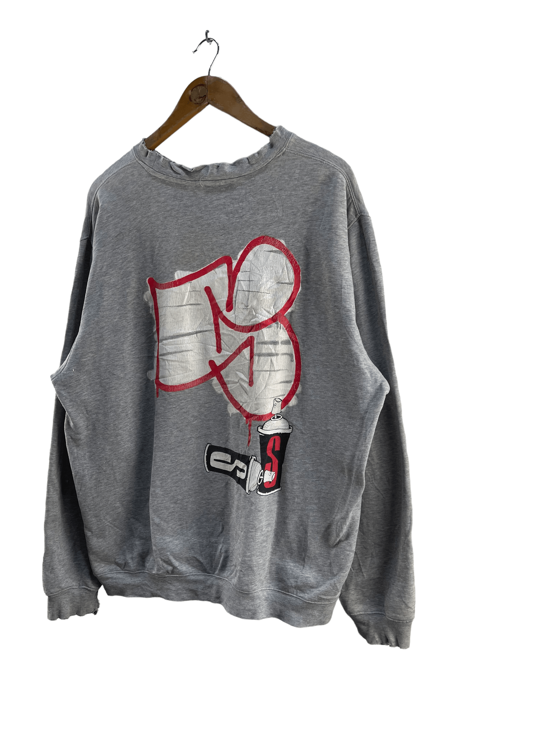 Stussy Vintage Stussy Streetwear Sweatshirt Size L / US 10 / IT 46 - 4 Thumbnail