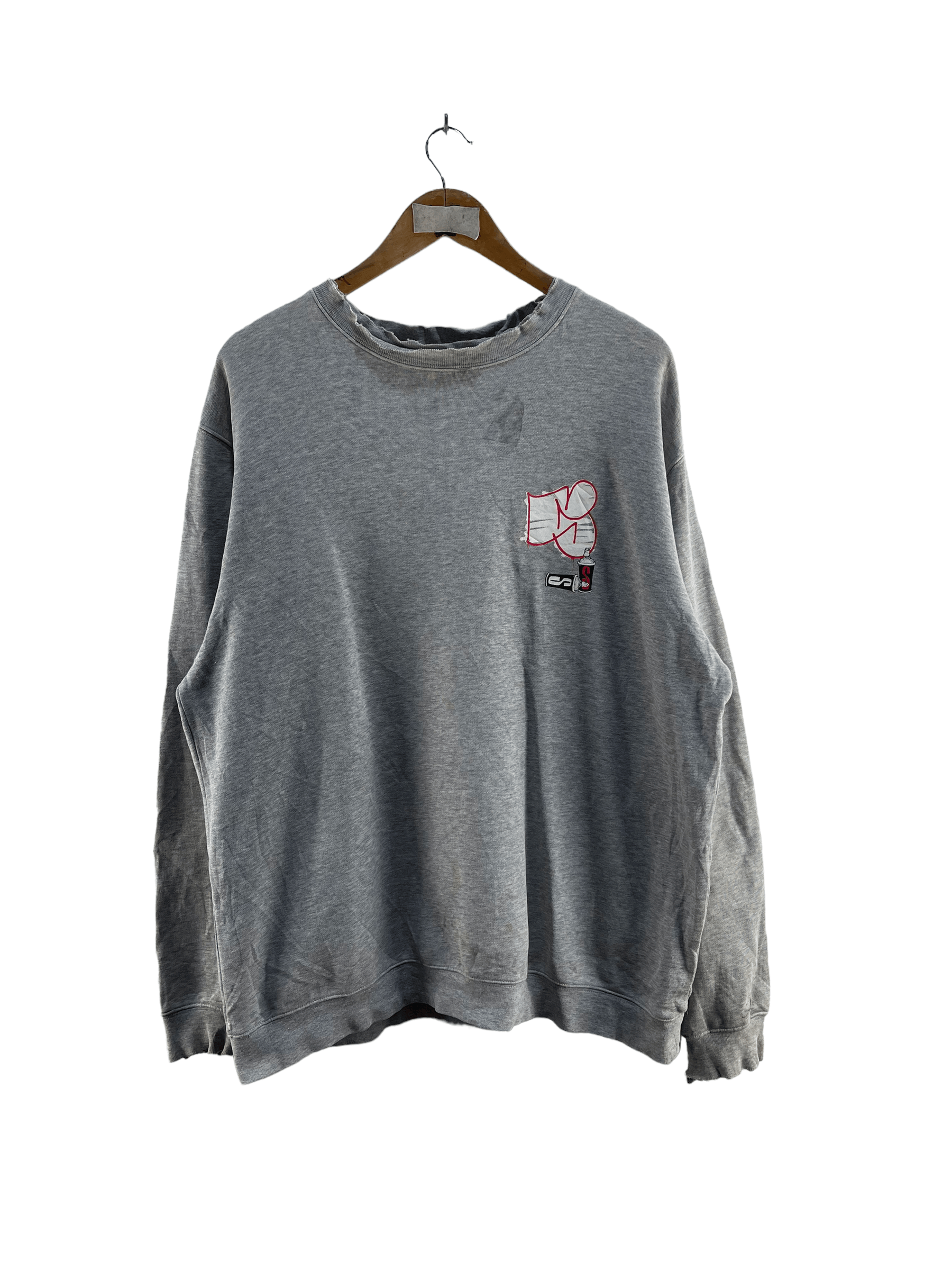 Stussy Vintage Stussy Streetwear Sweatshirt Size L / US 10 / IT 46 - 2 Thumbnail