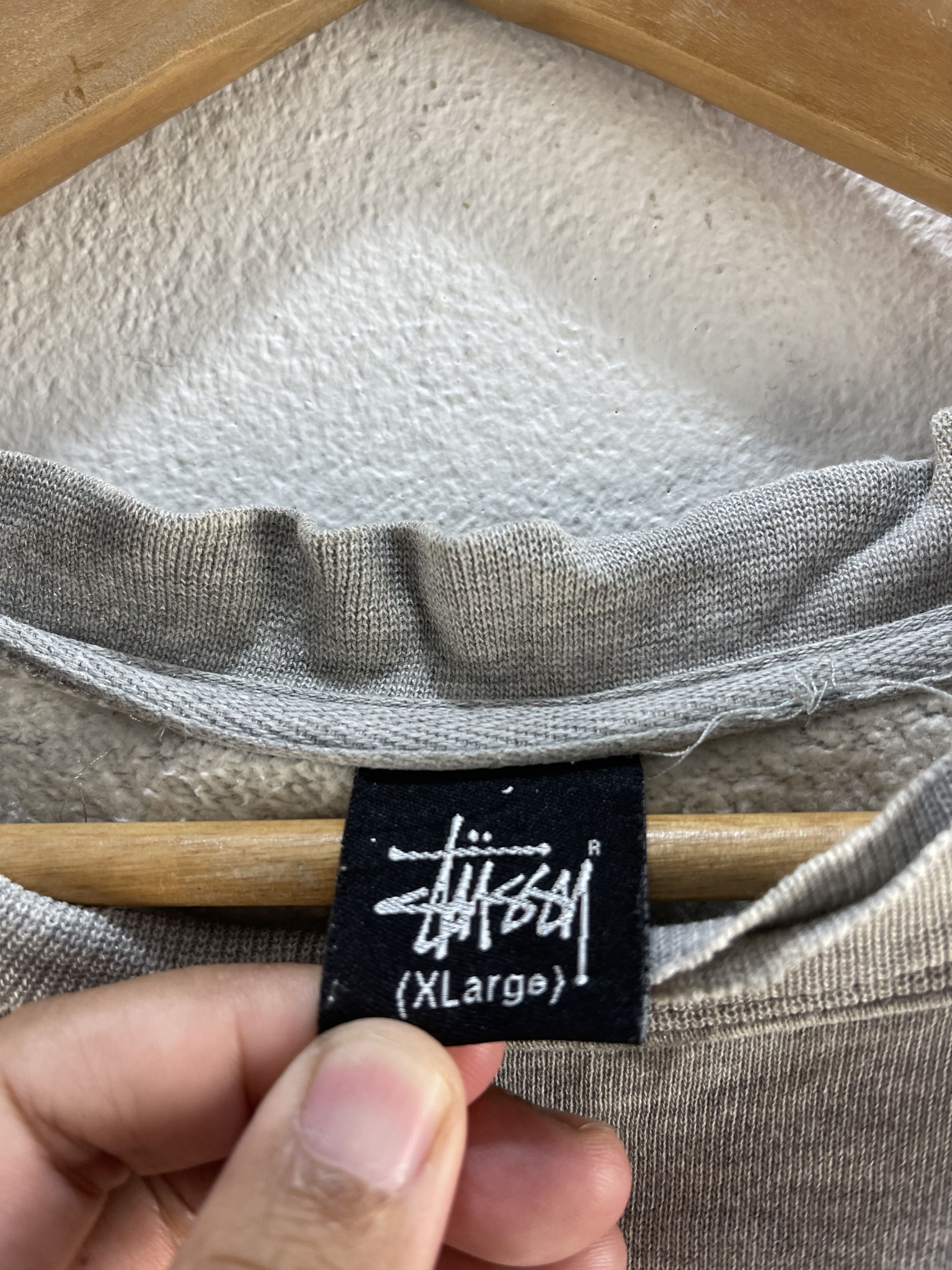 Stussy Vintage Stussy Streetwear Sweatshirt Size L / US 10 / IT 46 - 14 Thumbnail