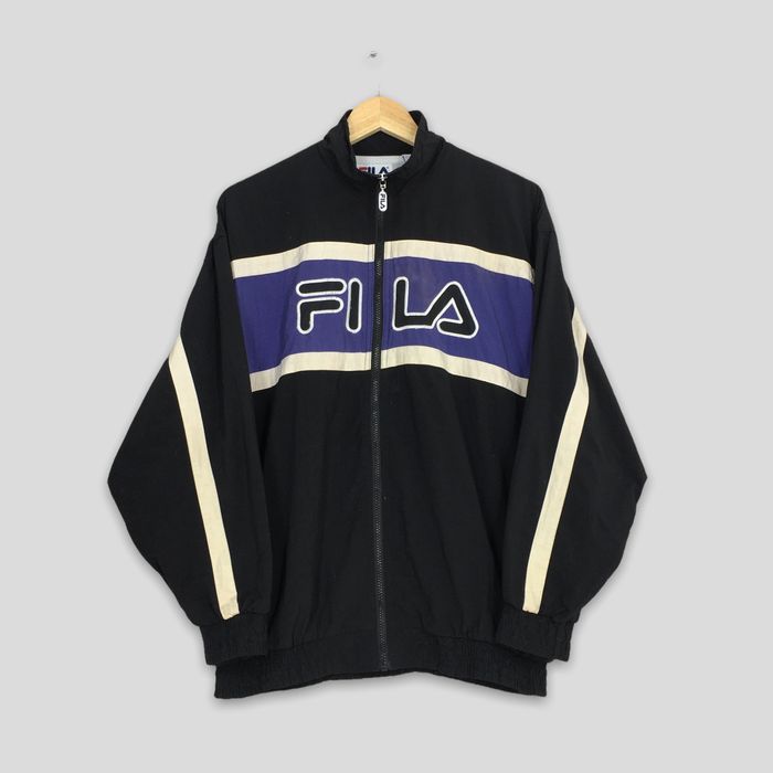 Vintage Vintage 90's Fila Windbreaker Jacket Mens Medium | Grailed