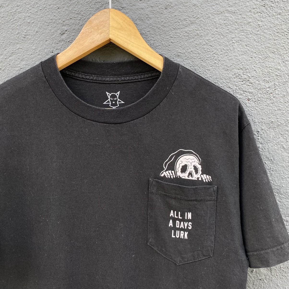 Vintage Thrashed Faded Sketchy Tank Pocket ERD GHOST TEE Size US M / EU 48-50 / 2 - 3 Thumbnail