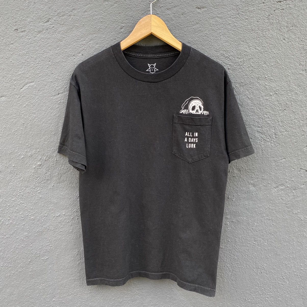Vintage Thrashed Faded Sketchy Tank Pocket ERD GHOST TEE Size US M / EU 48-50 / 2 - 2 Thumbnail
