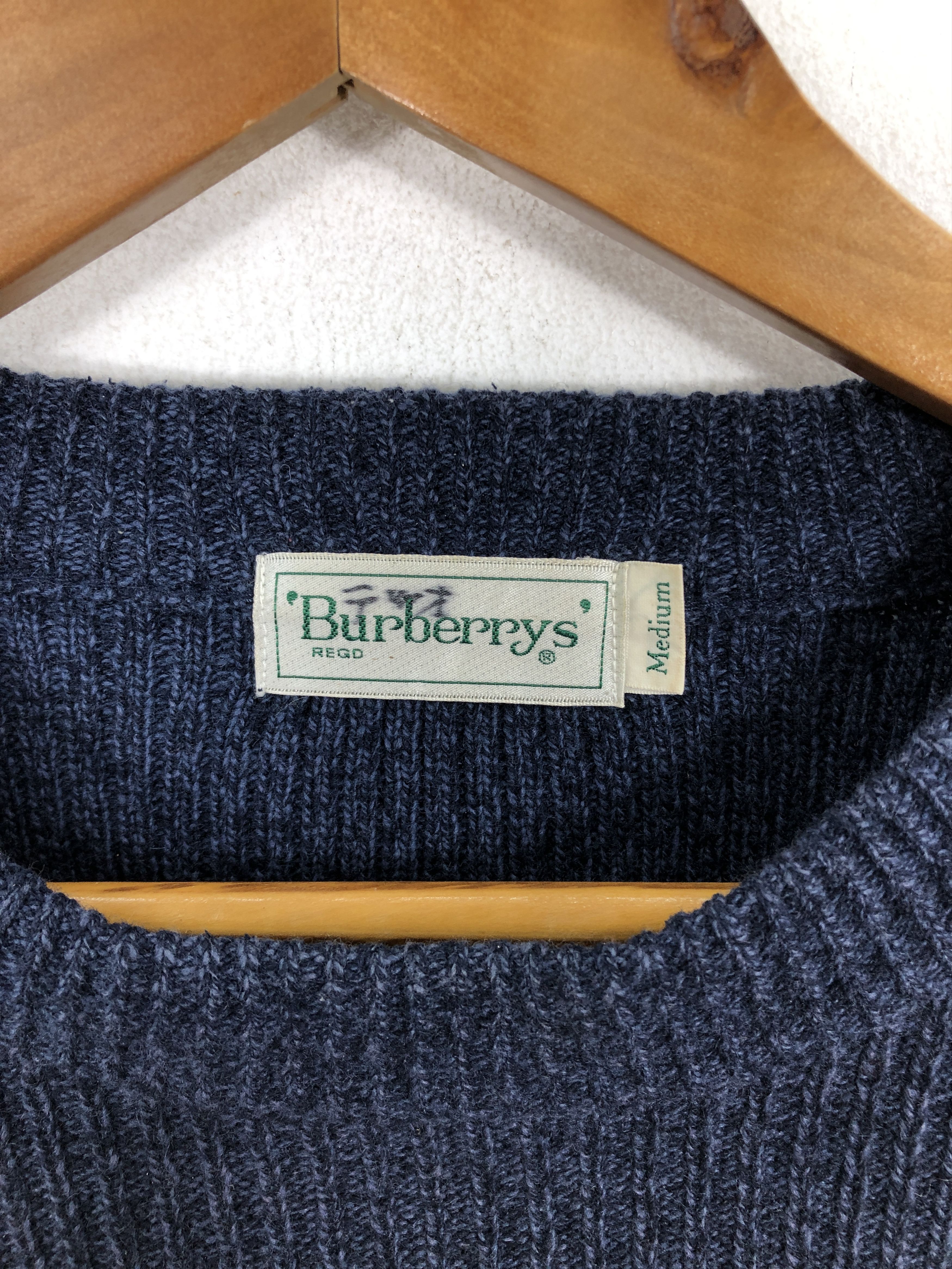 Burberry Vintage 90s Burberry Knitwear Size US M / EU 48-50 / 2 - 4 Thumbnail