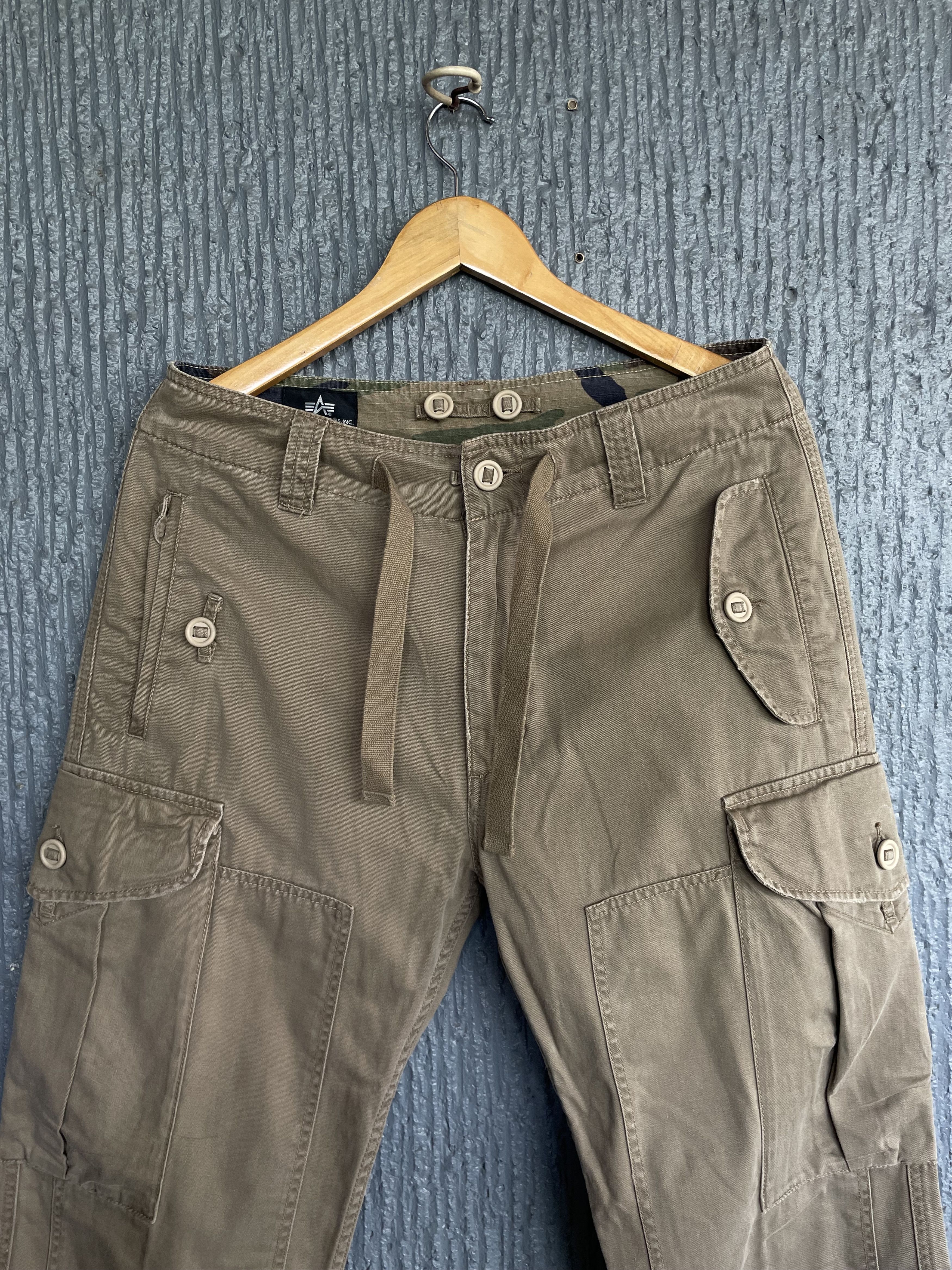 Alpha Industries Alpha Industries Military Cargo Double Knee Pants Size US 30 / EU 46 - 2 Thumbnail