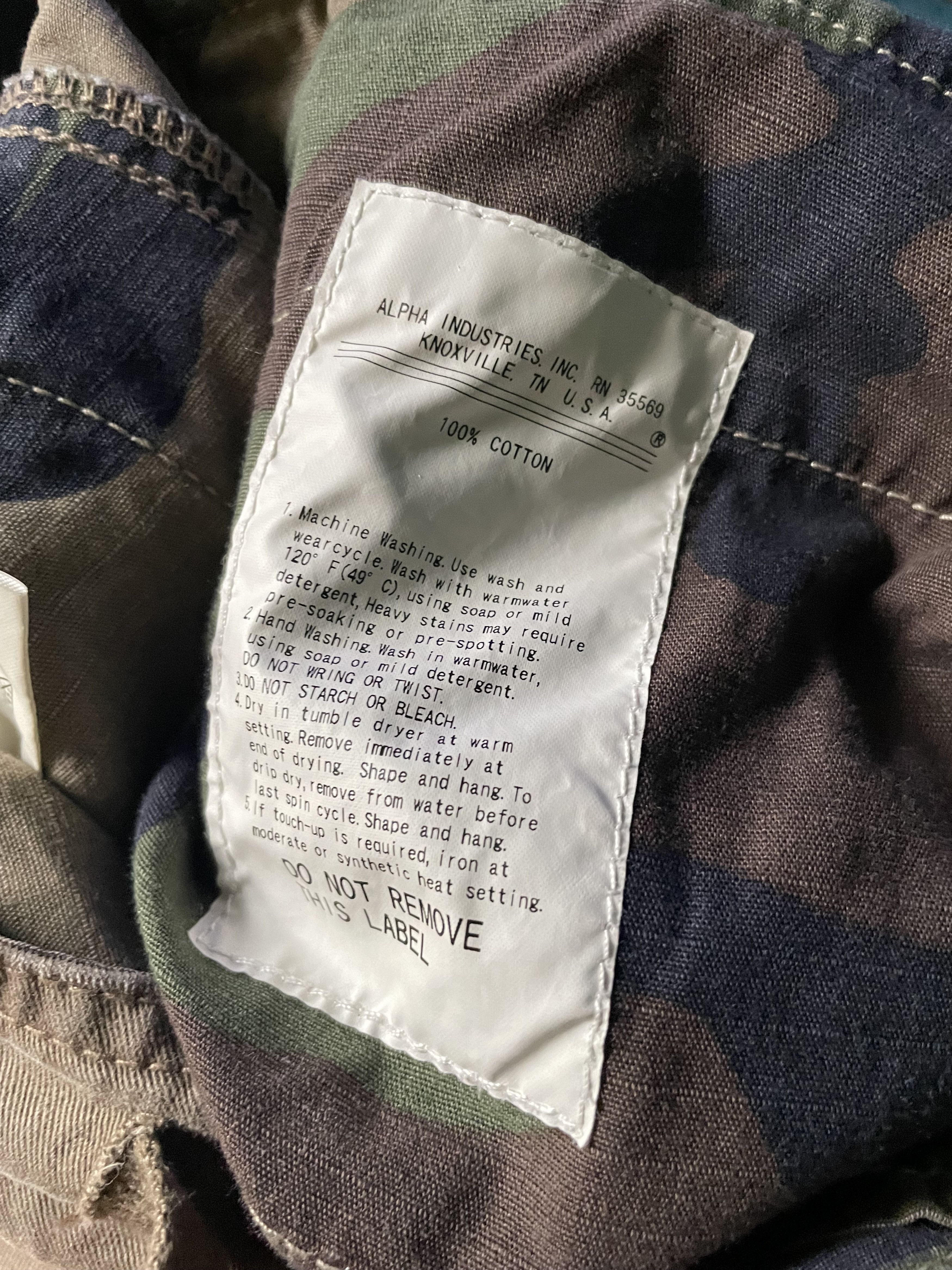 Alpha Industries Alpha Industries Military Cargo Double Knee Pants Size US 30 / EU 46 - 11 Thumbnail