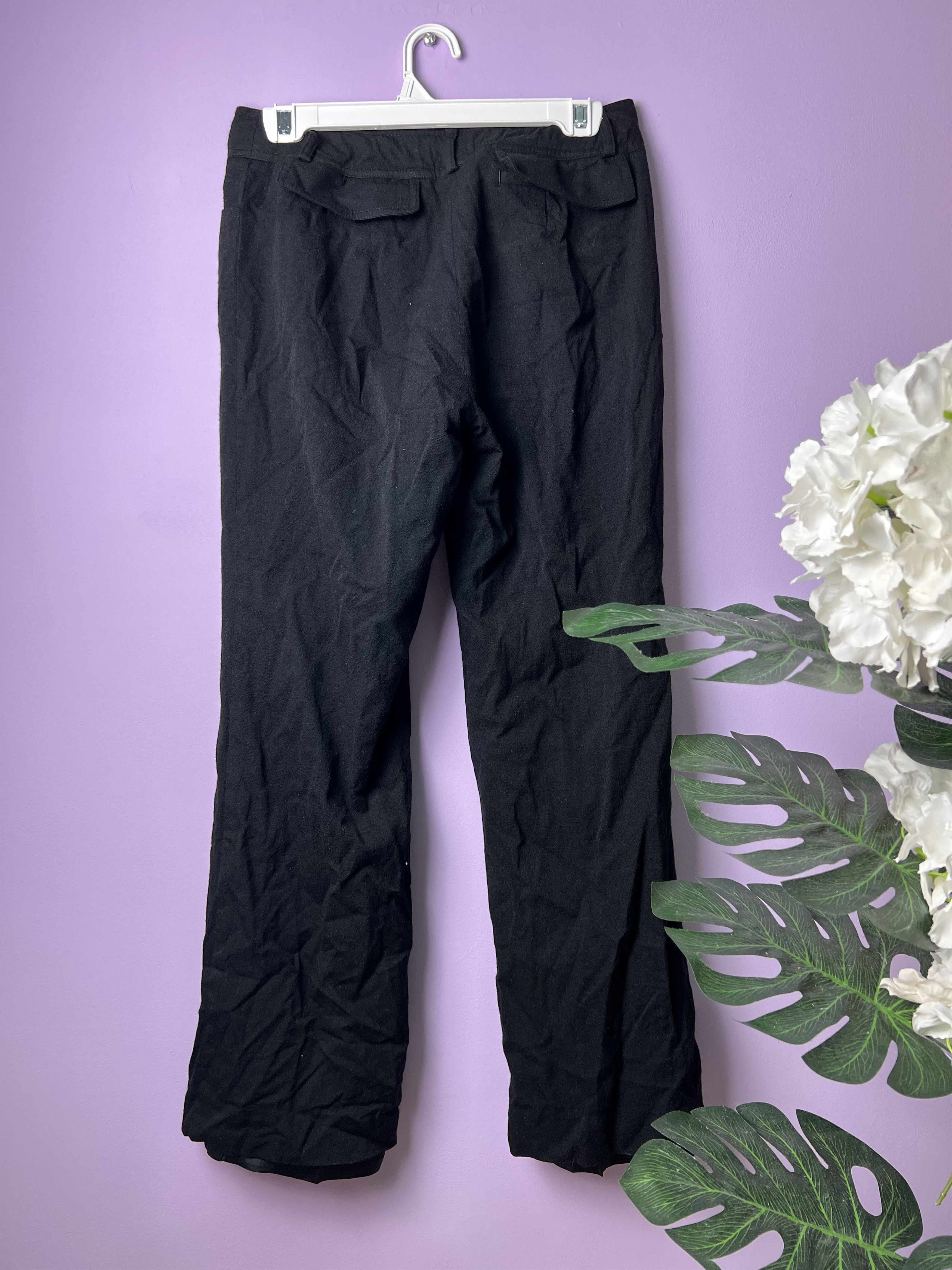 Burberry 🔥Black Burberry London Double Layer Pants Size 29" - 2 Thumbnail