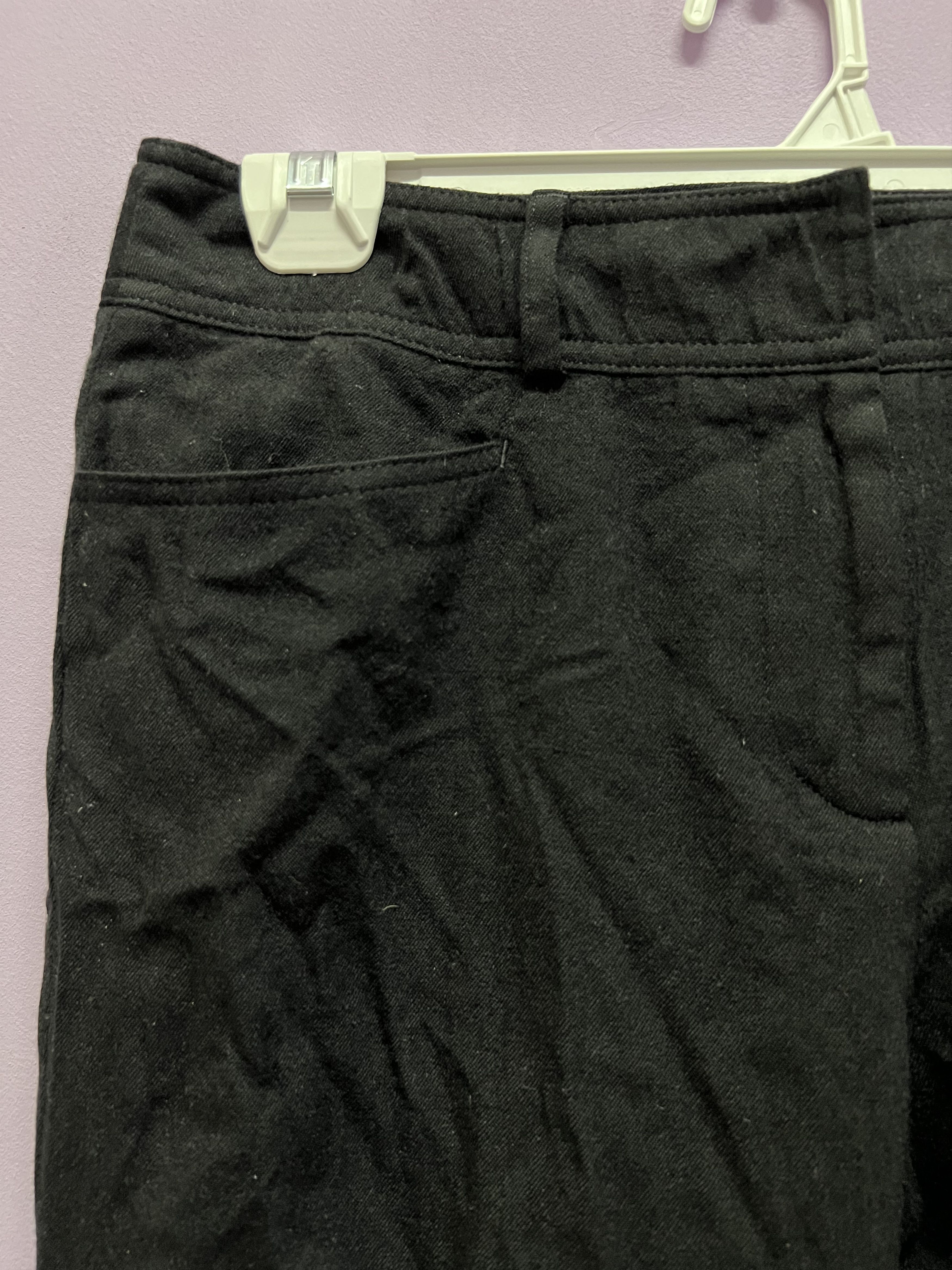 Burberry 🔥Black Burberry London Double Layer Pants Size 29" - 7 Thumbnail