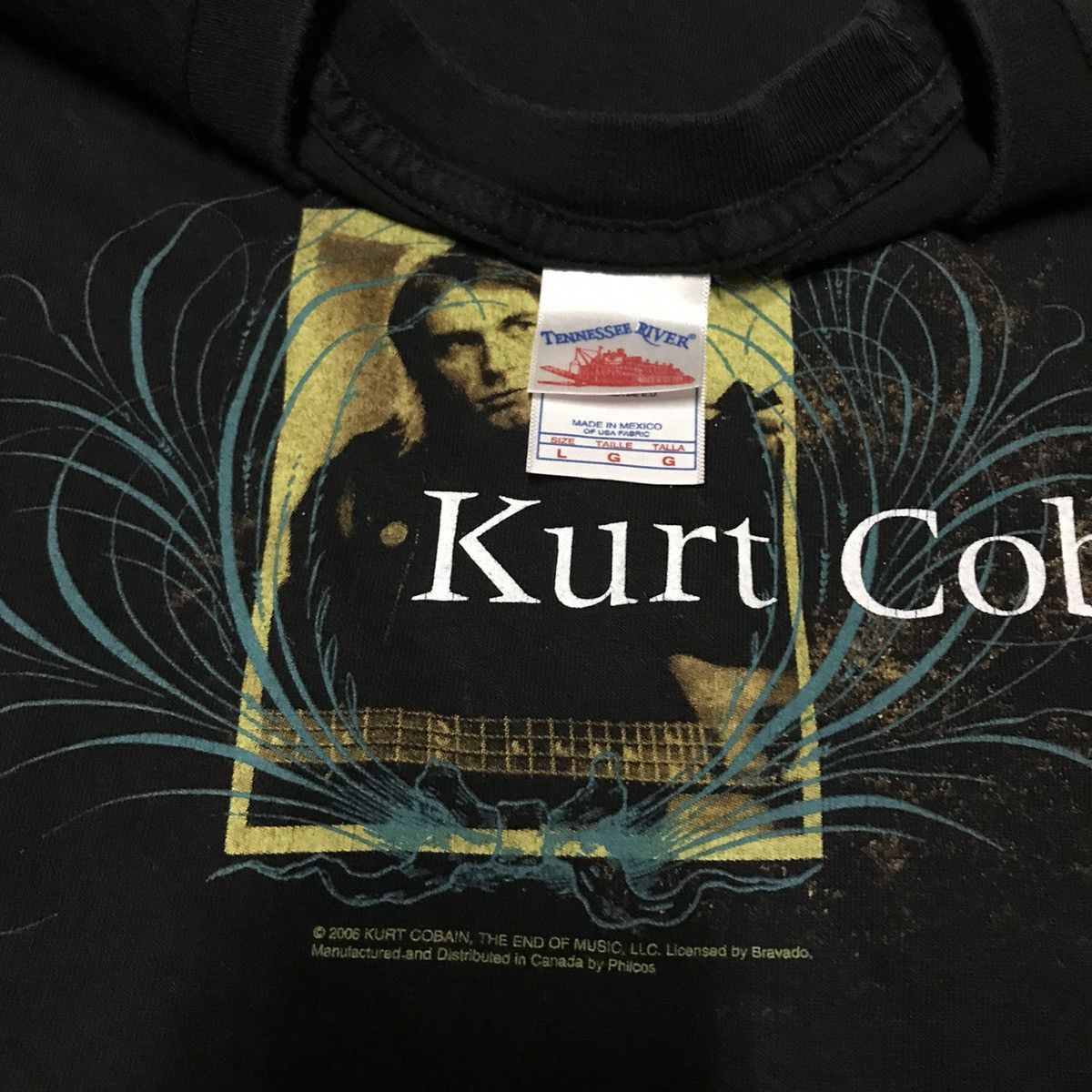 Vintage Vintage 2000s Y2K Kurt Cobain Nirvana T Shirt Size US L / EU 52-54 / 3 - 5 Preview