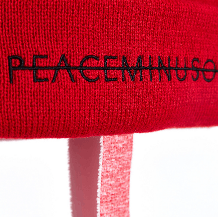 peaceminusone PMO Knit Cap Red | Grailed