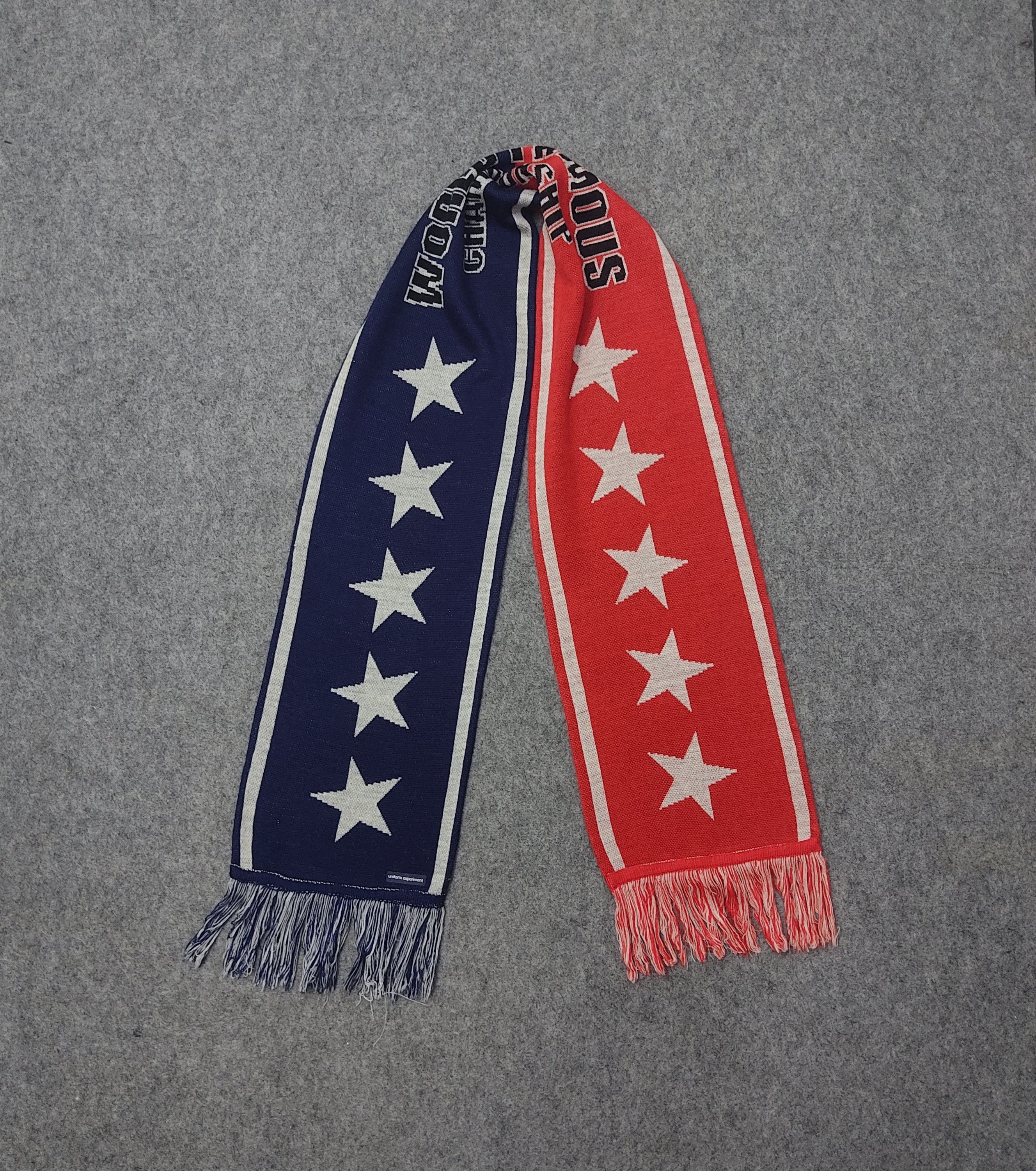 Fragment Design × Supreme × uniform experiment Uniform Experiment Fragment Design Supreme Scarf Muffler Size ONE SIZE - 2 Thumbnail